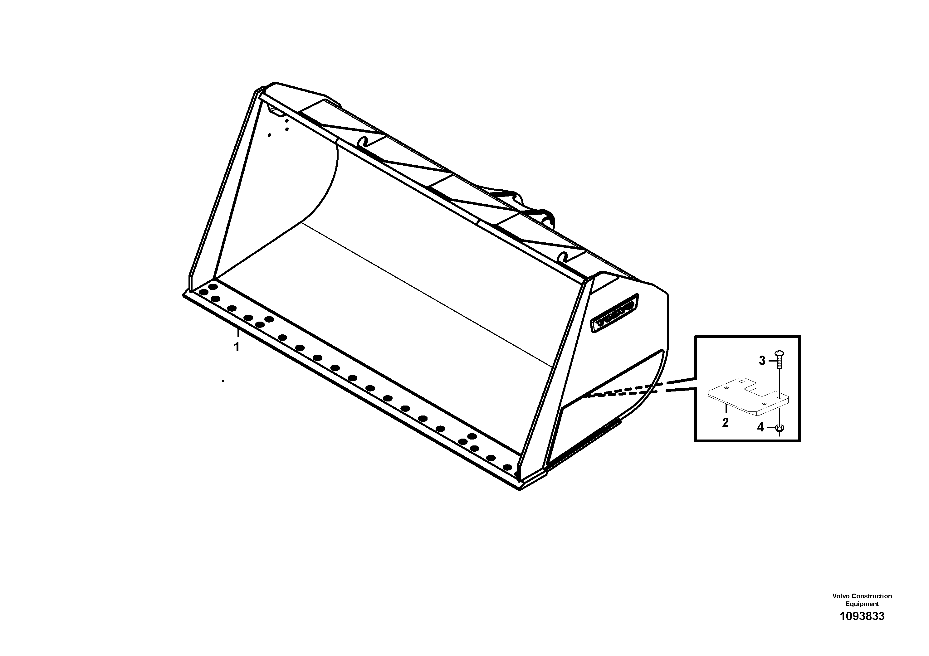 Contr.block,outrigger VOE17486880 VOLVO