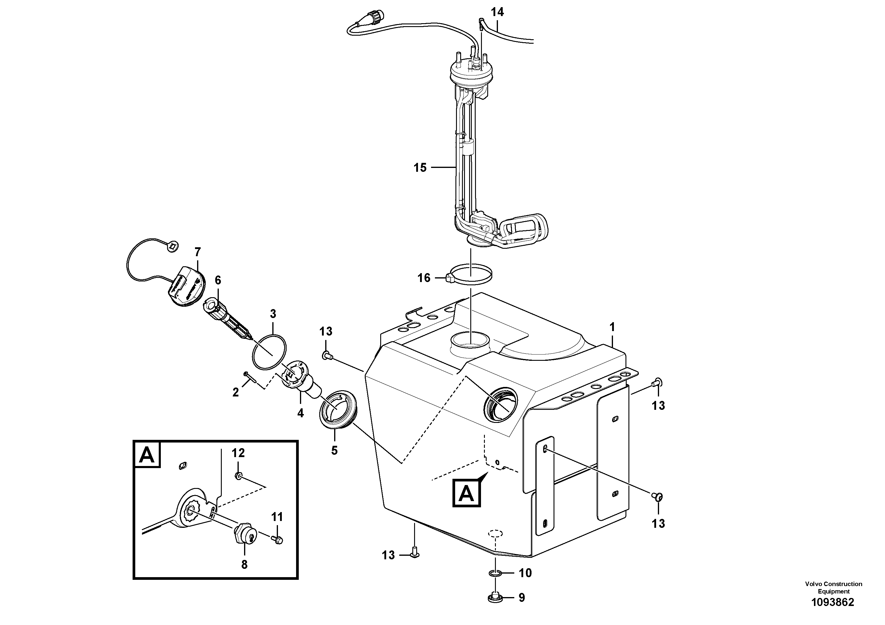 Frame, Lh VOE17475765 VOLVO