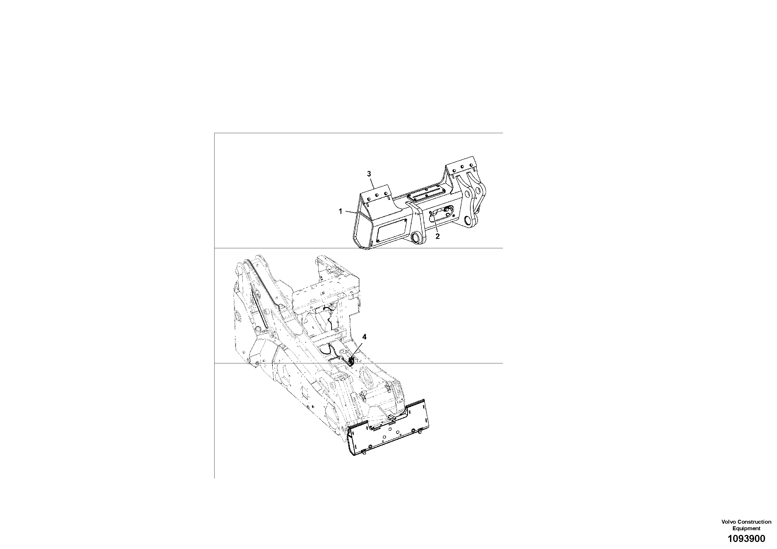 Fan protective grill VOE17504680 VOLVO