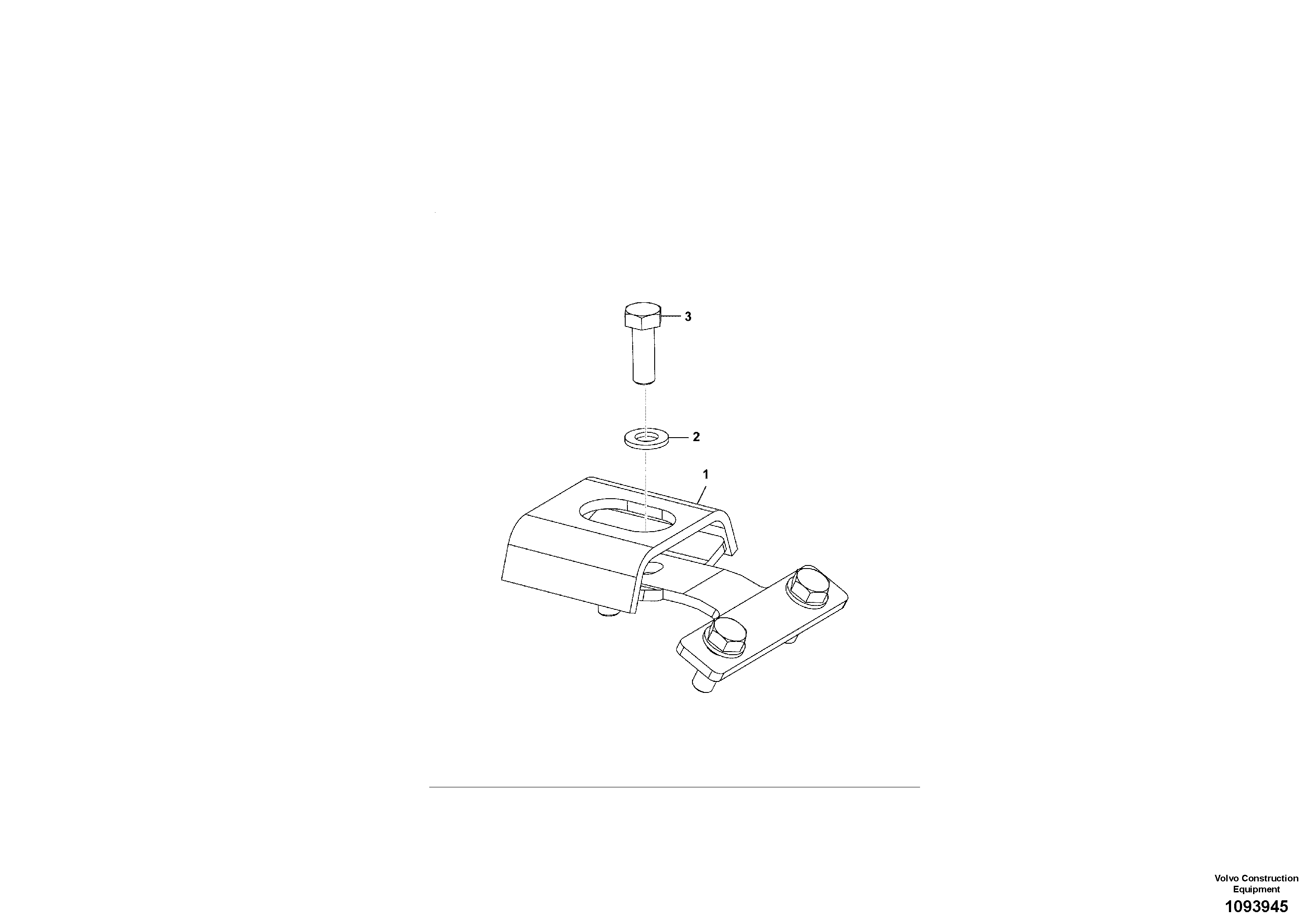 Tube assembly L.h. VOE16212341 VOLVO