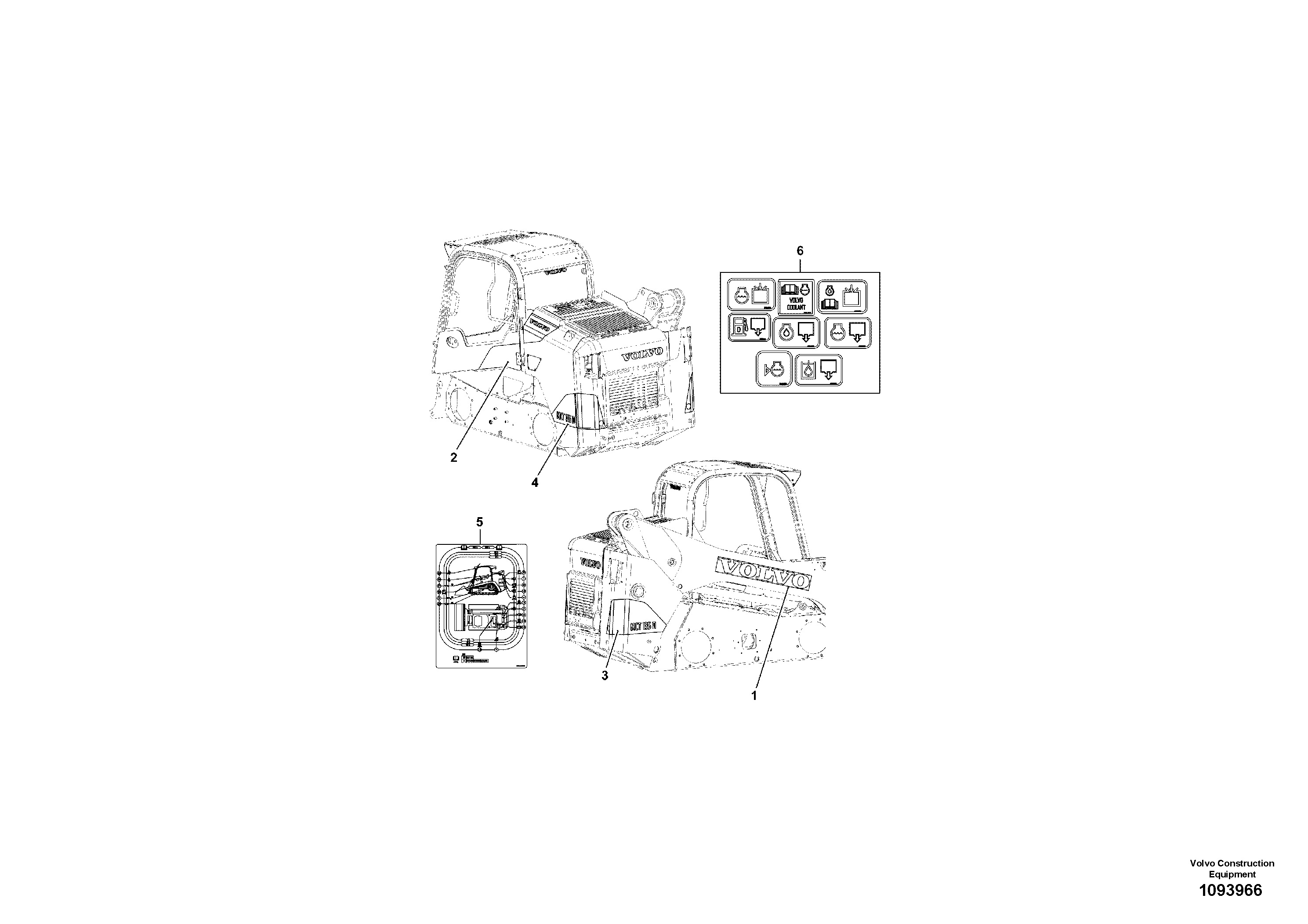 Cylinder Block VOE17504607 VOLVO