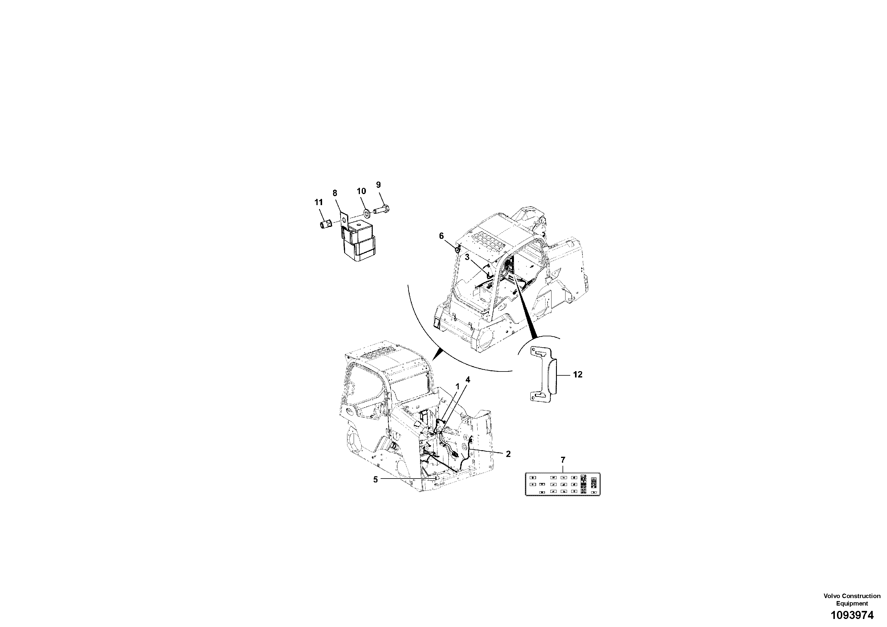 Support Leg VOE17466014 VOLVO