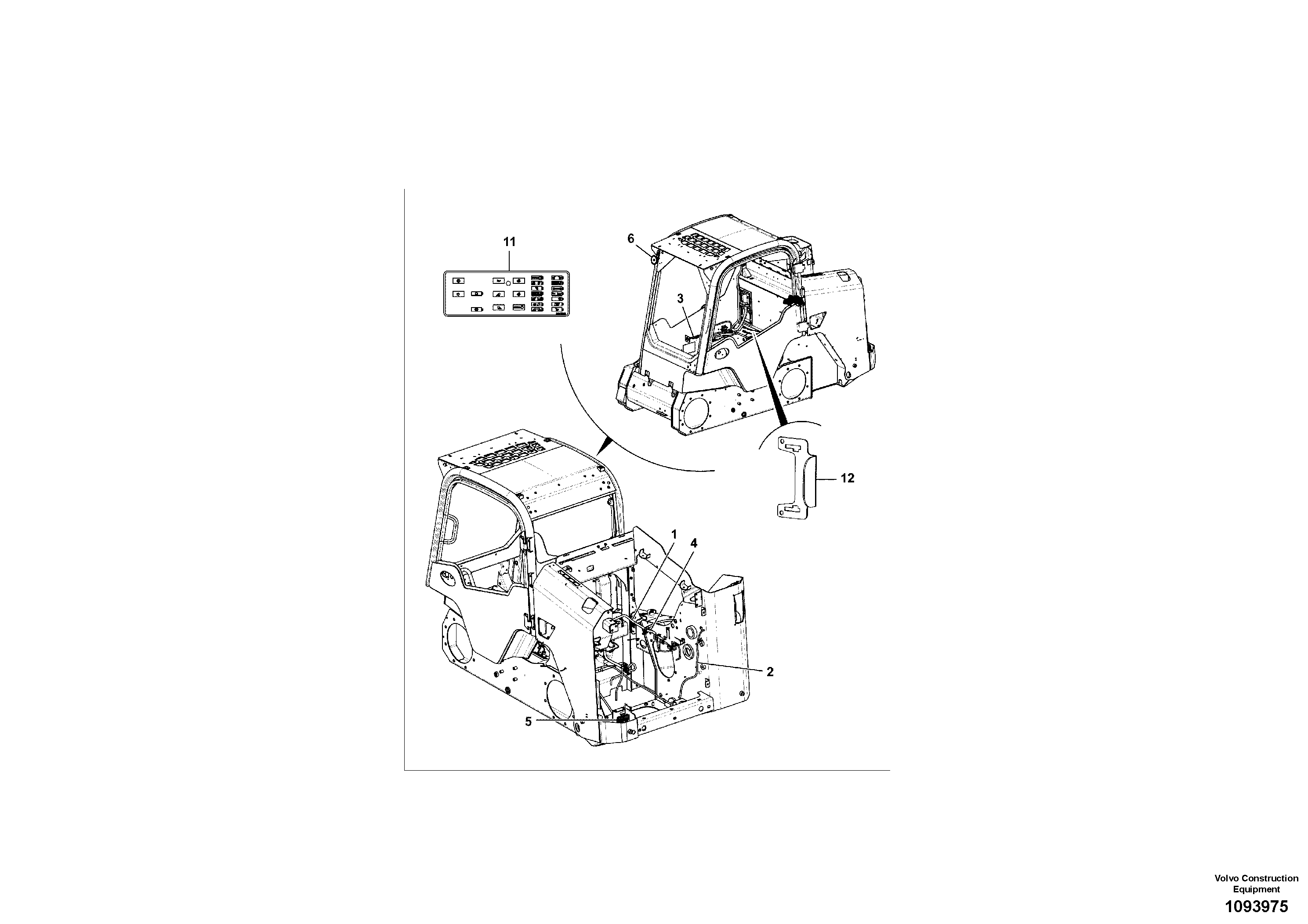 Support Leg VOE17466019 VOLVO