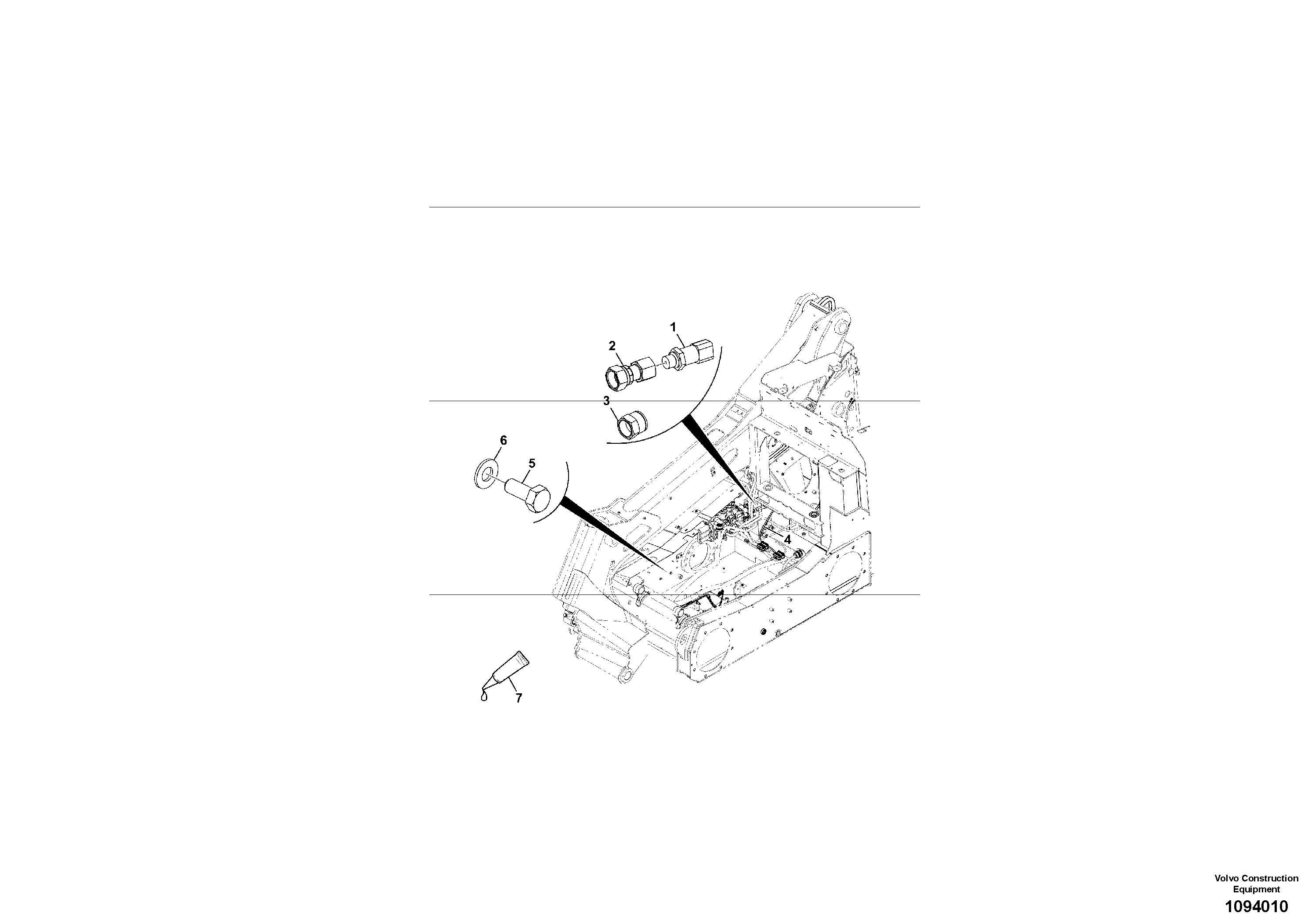 Support Leg VOE17504649 VOLVO