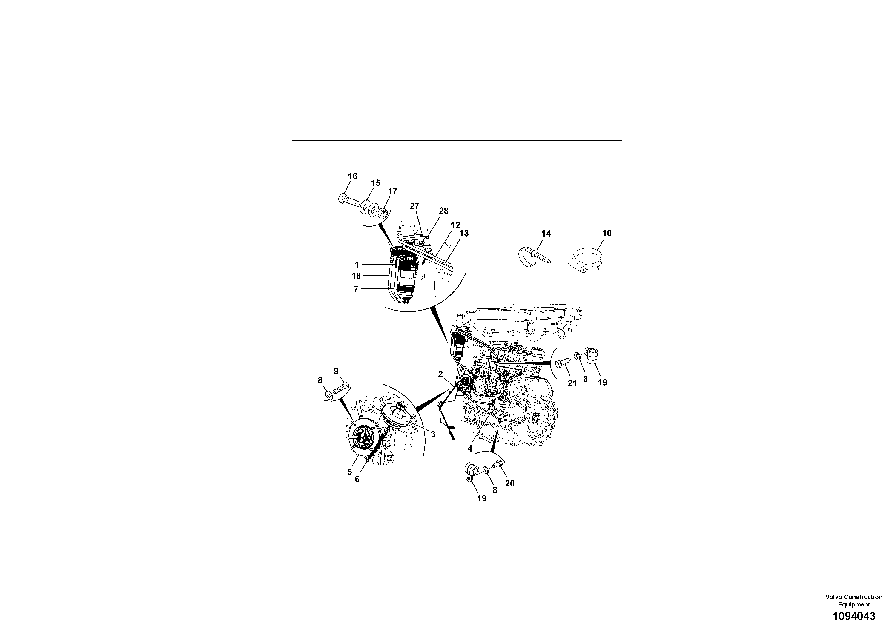 Microswitch VOE17498313 VOLVO