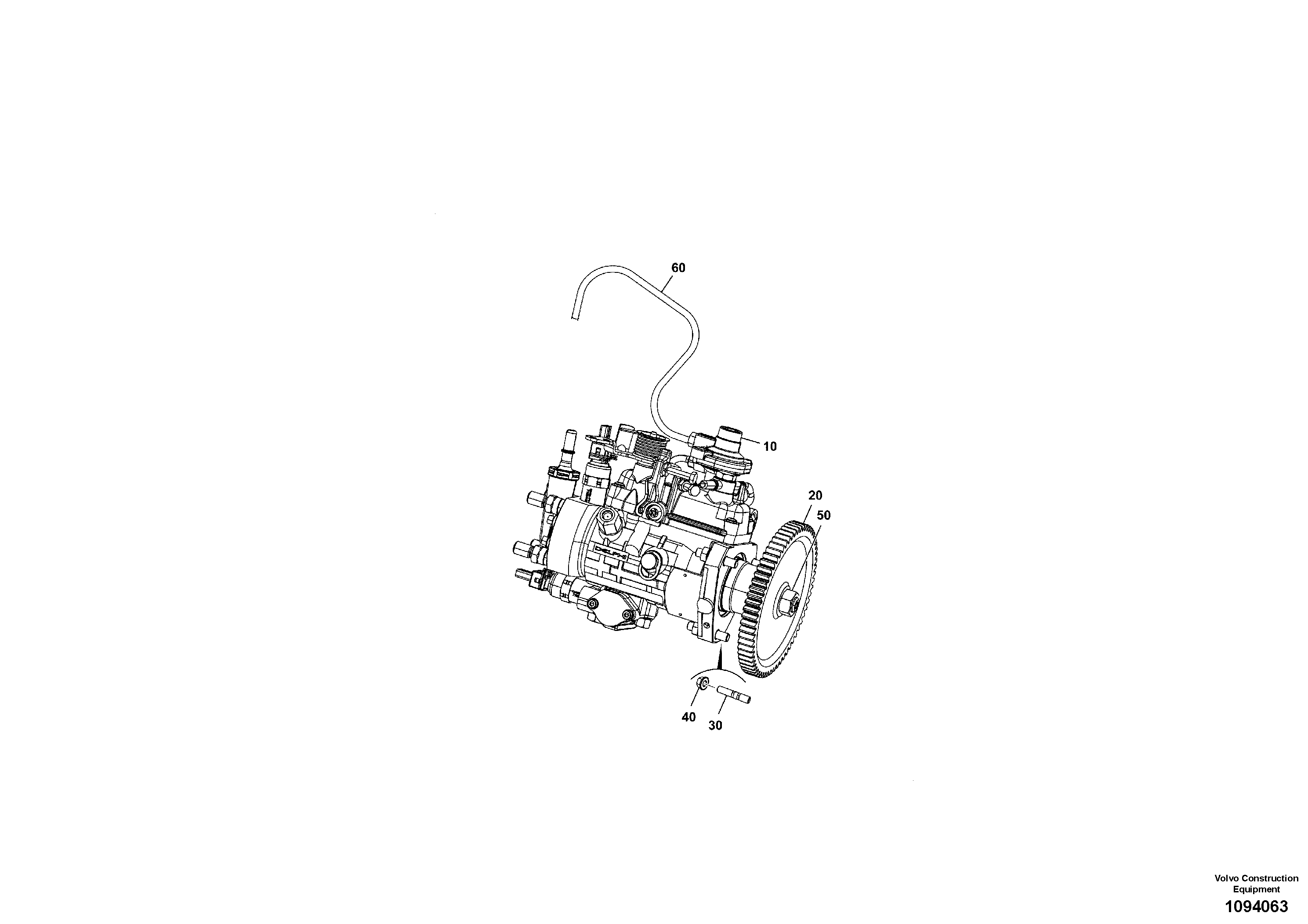 Clutch Gear VOE17430305 VOLVO