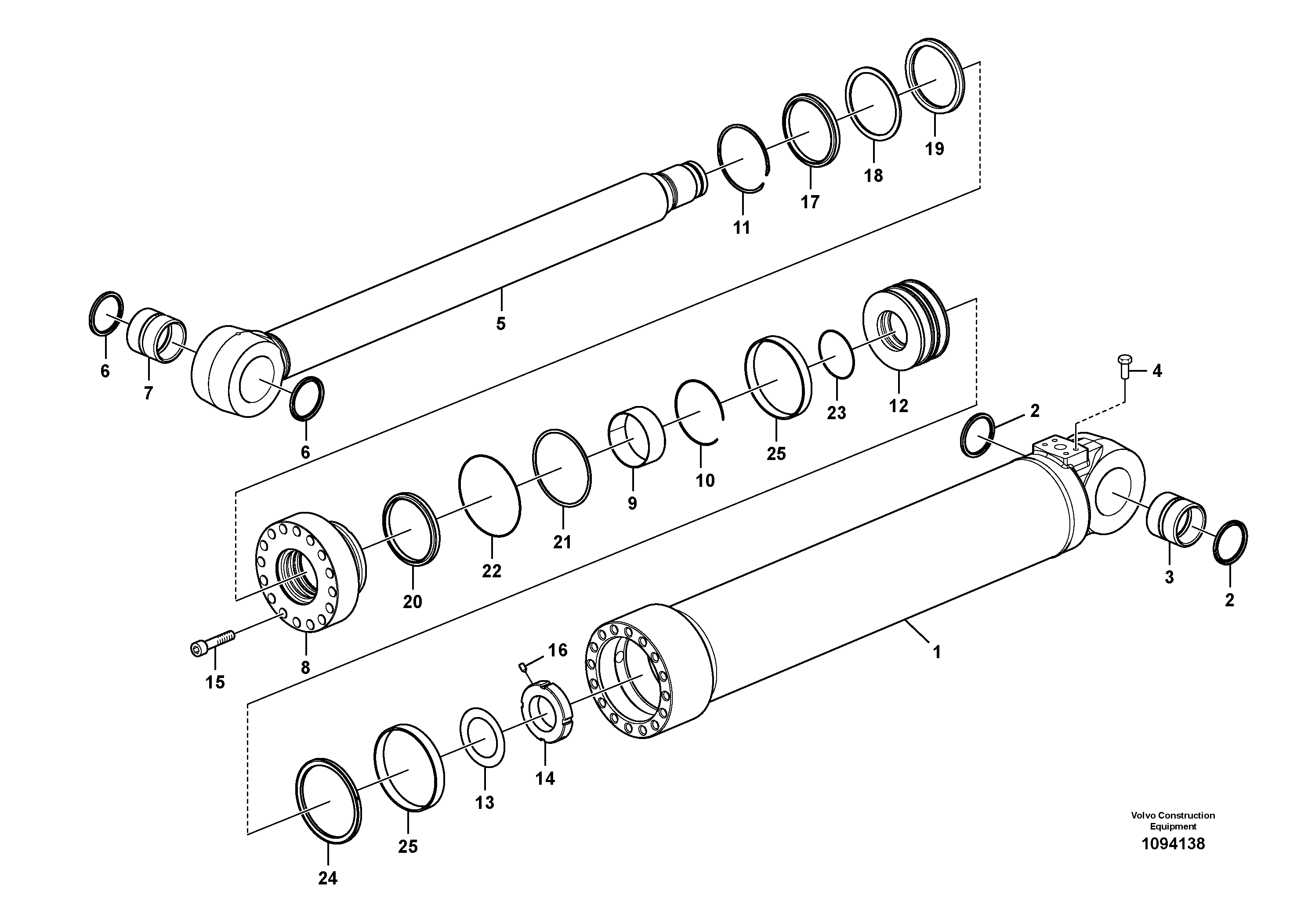 Fuel miser valve VOE14721237 VOLVO