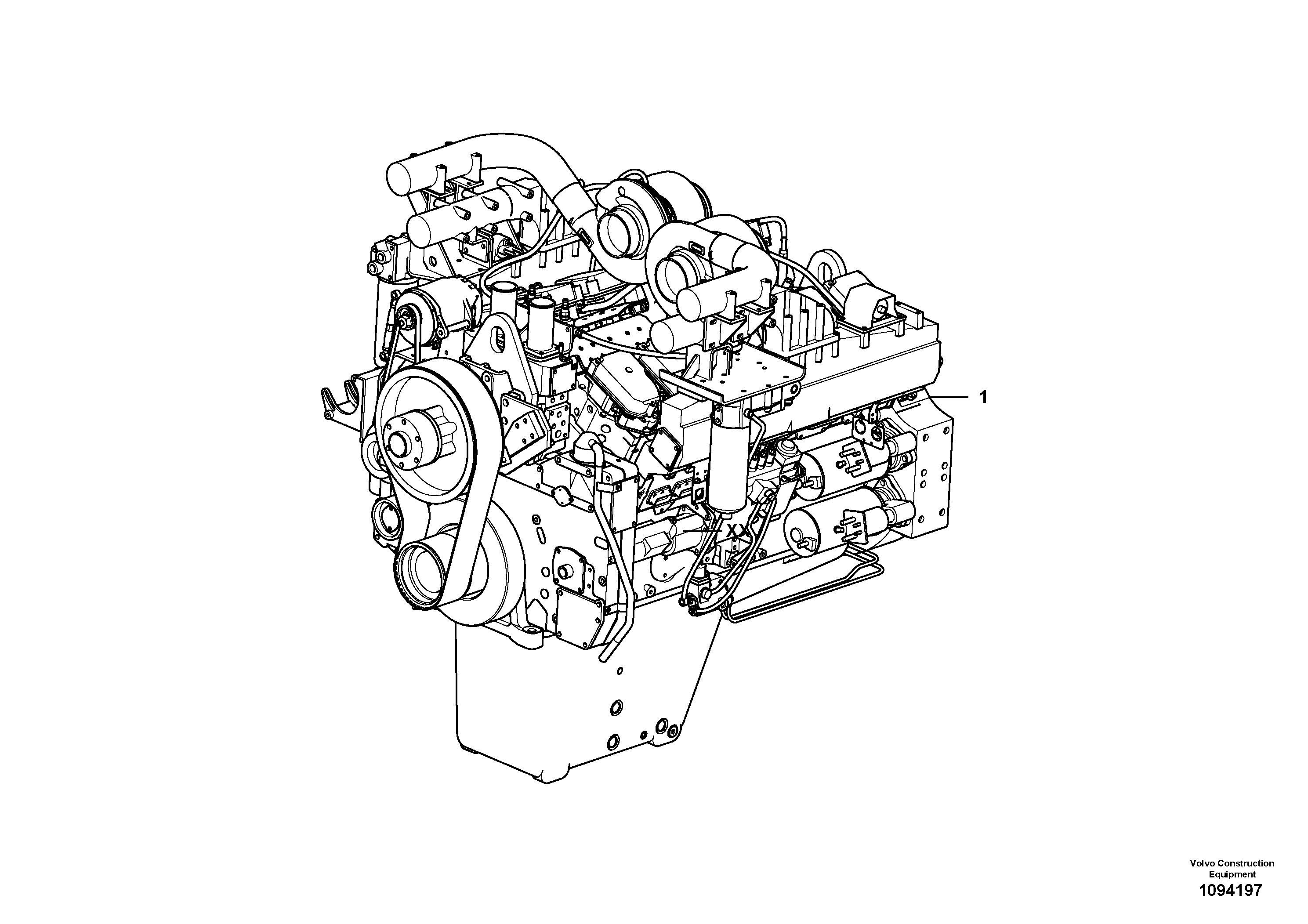 Box TEL15404503 VOLVO