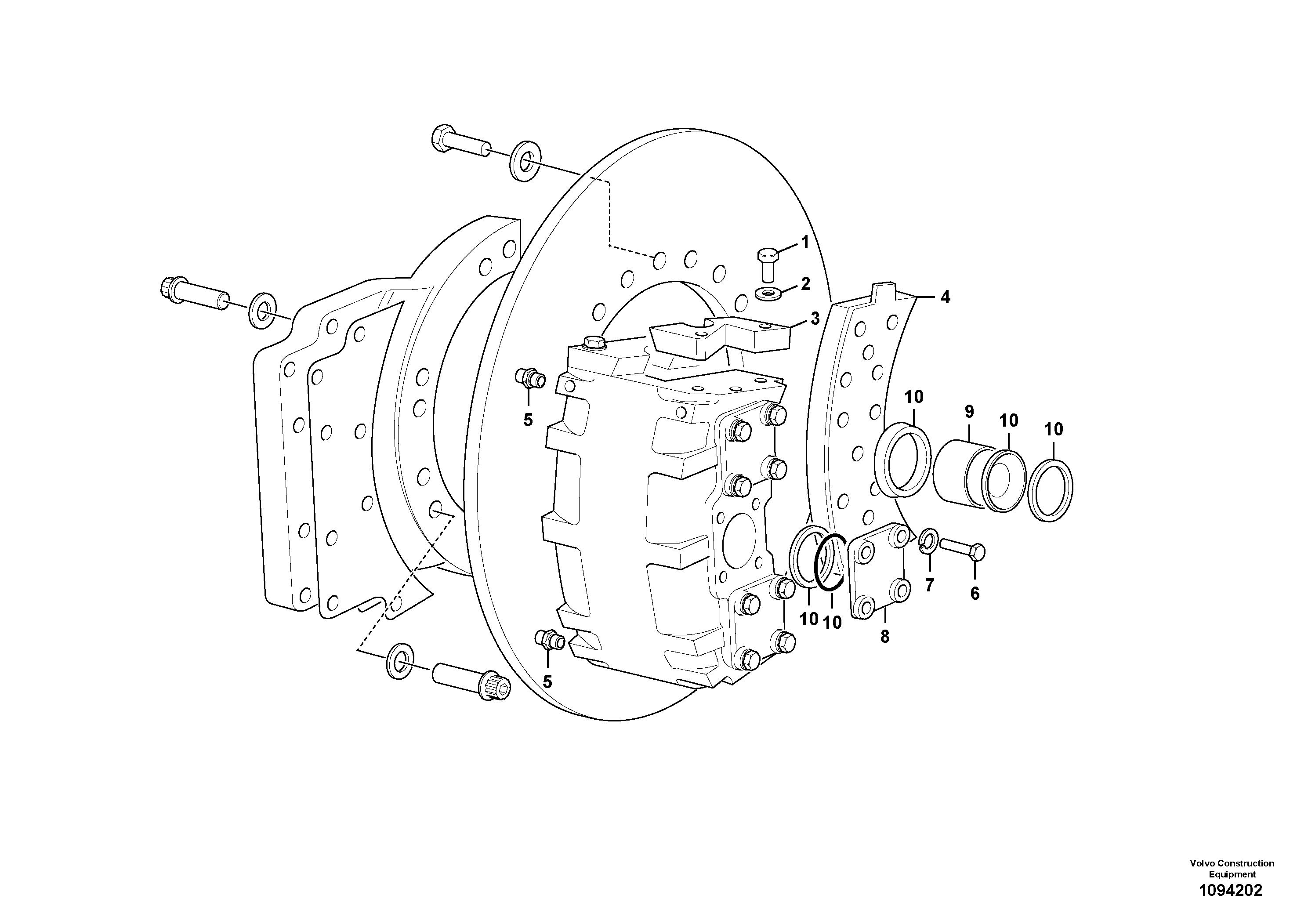 Rubber Clamp TEL9058905 VOLVO