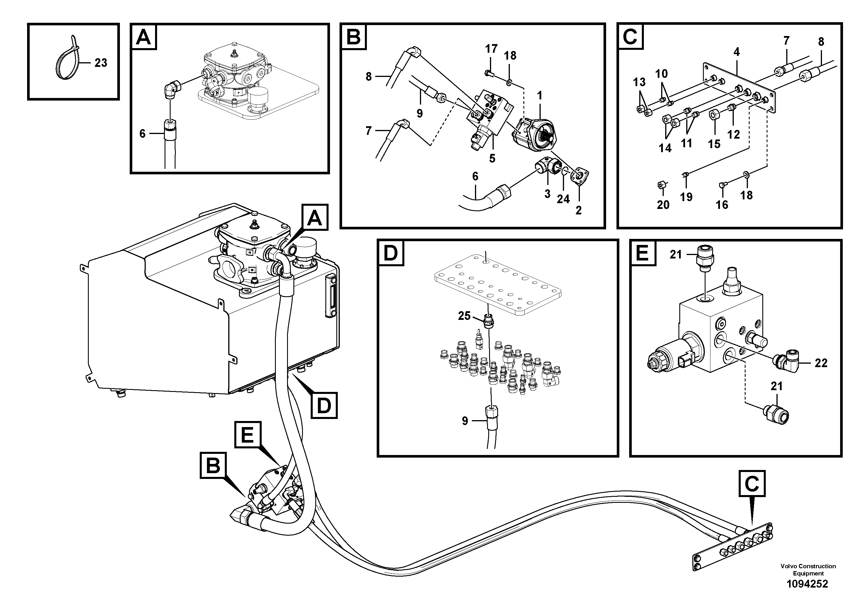 Timing gear casing VOE12815840 VOLVO