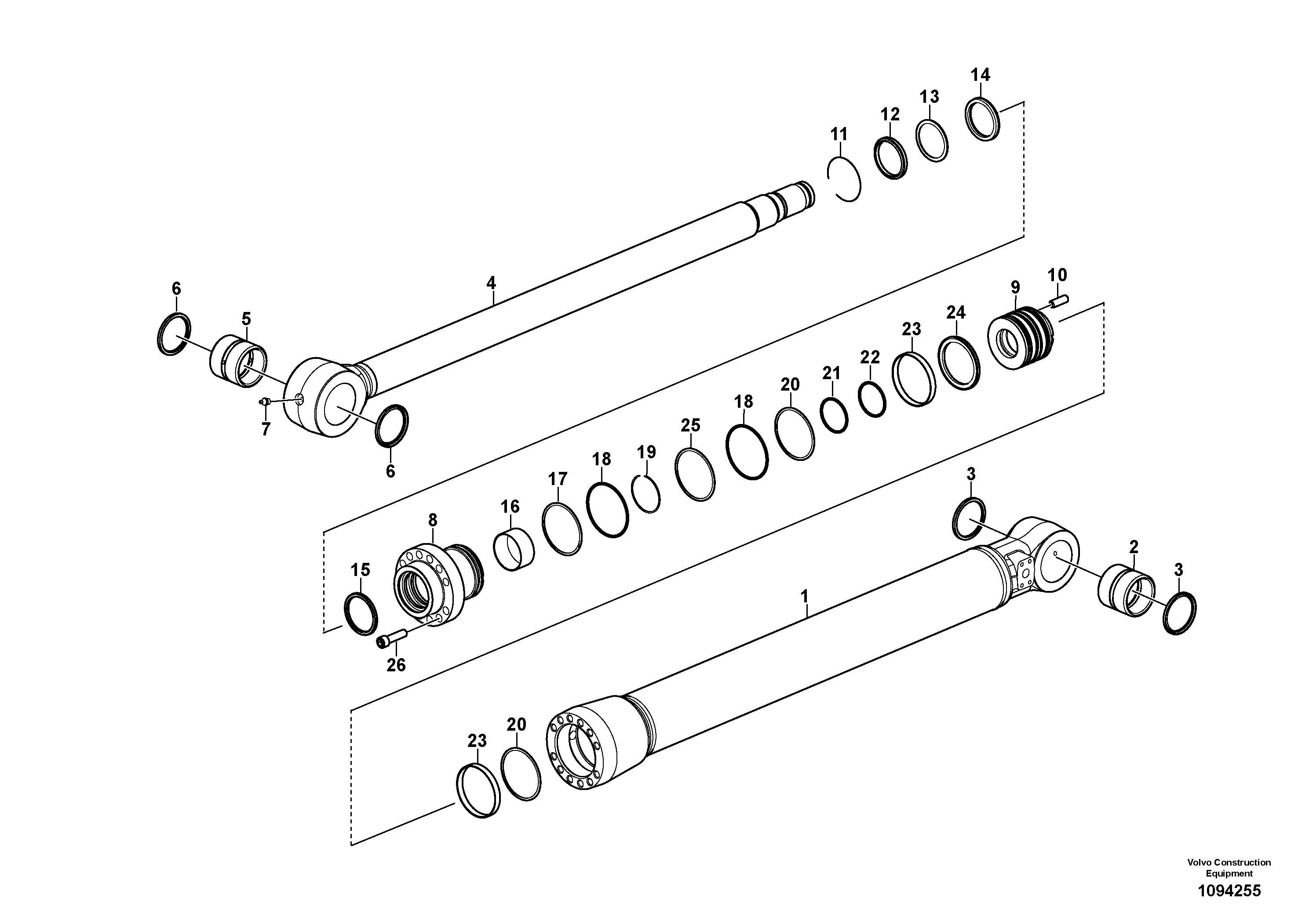 Fuel miser valve VOE14713724 VOLVO