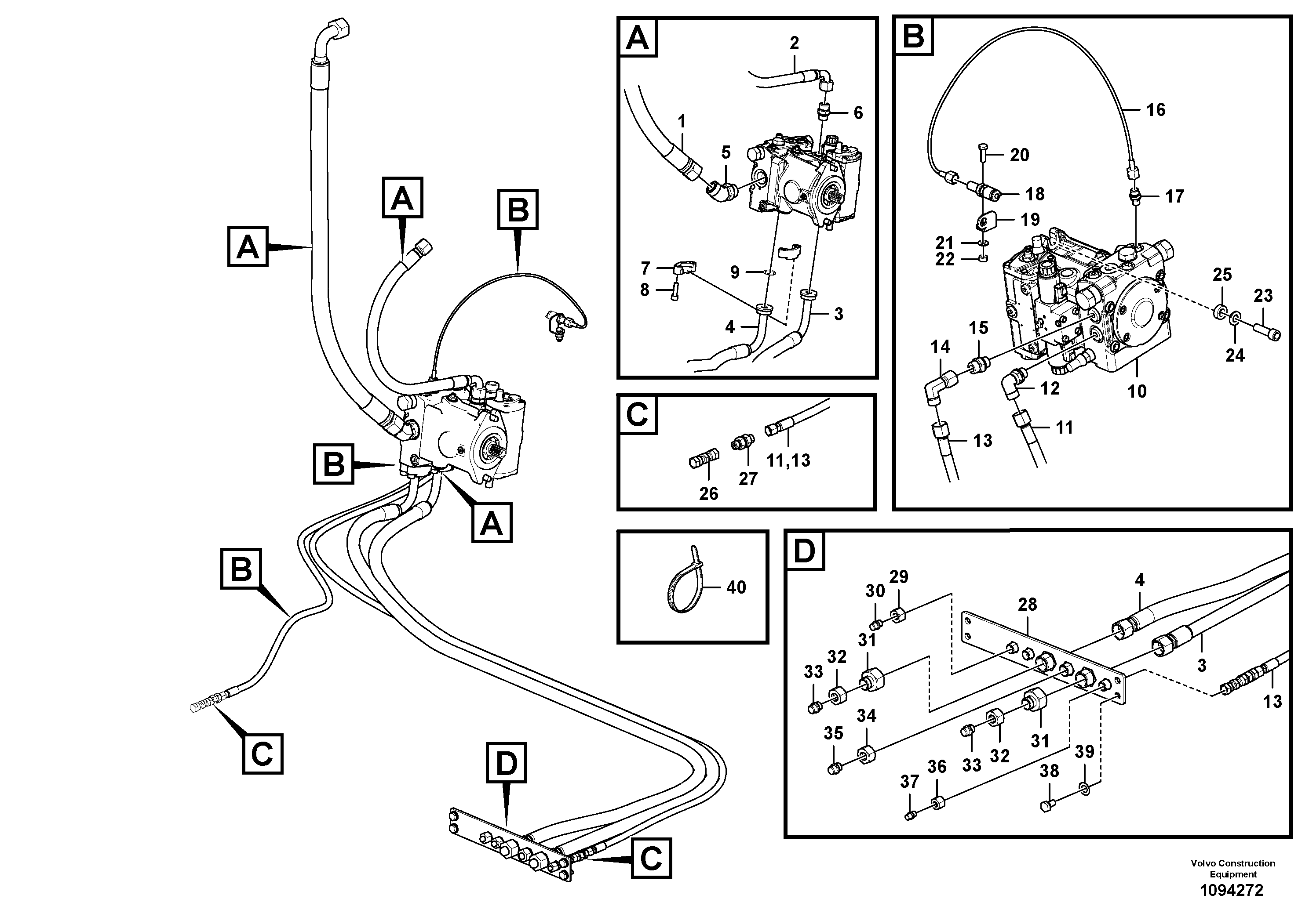 Engine Heater 2400 VOE12820445 VOLVO