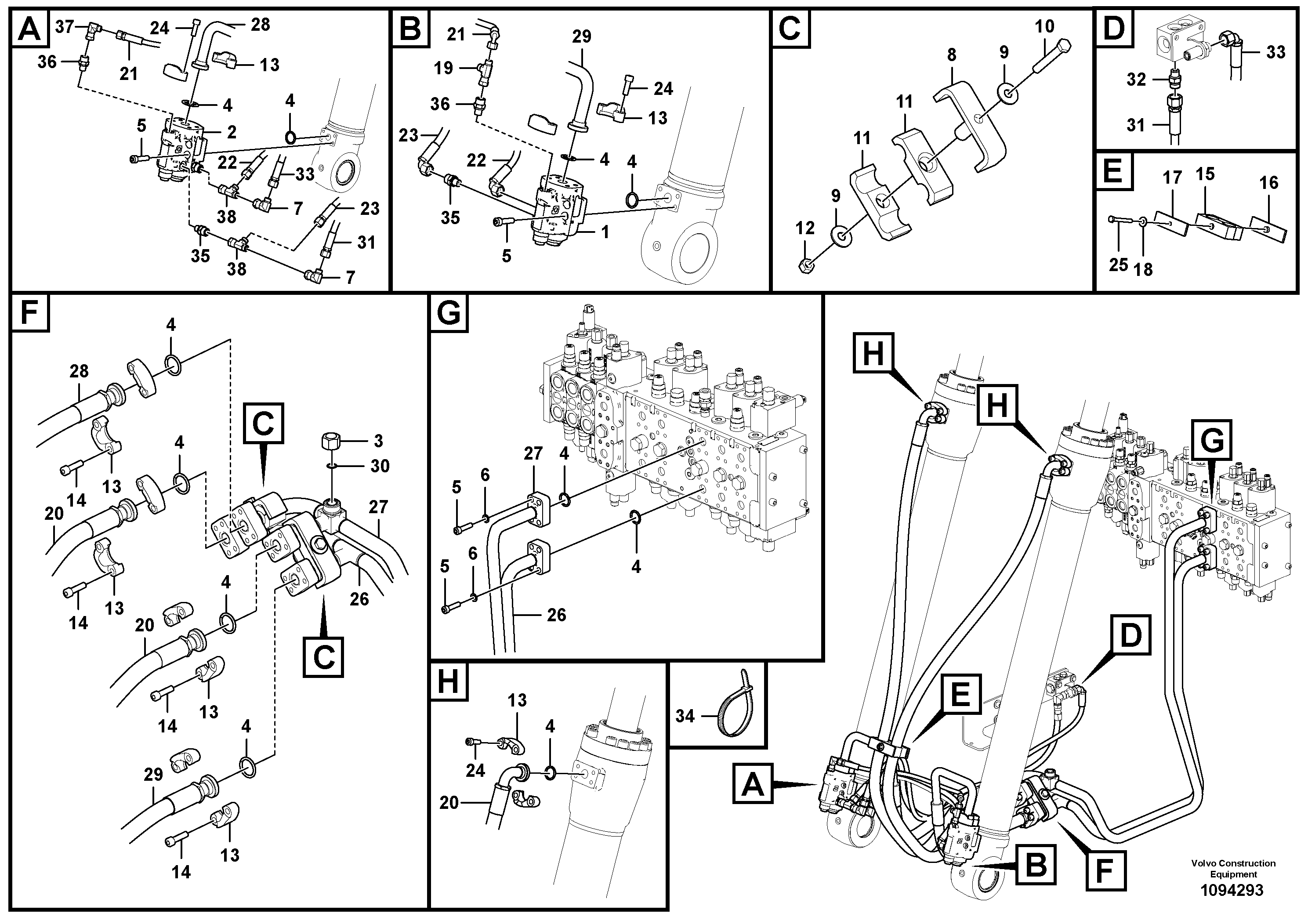 Press. lim. valve RM/VOE14724082 VOLVO