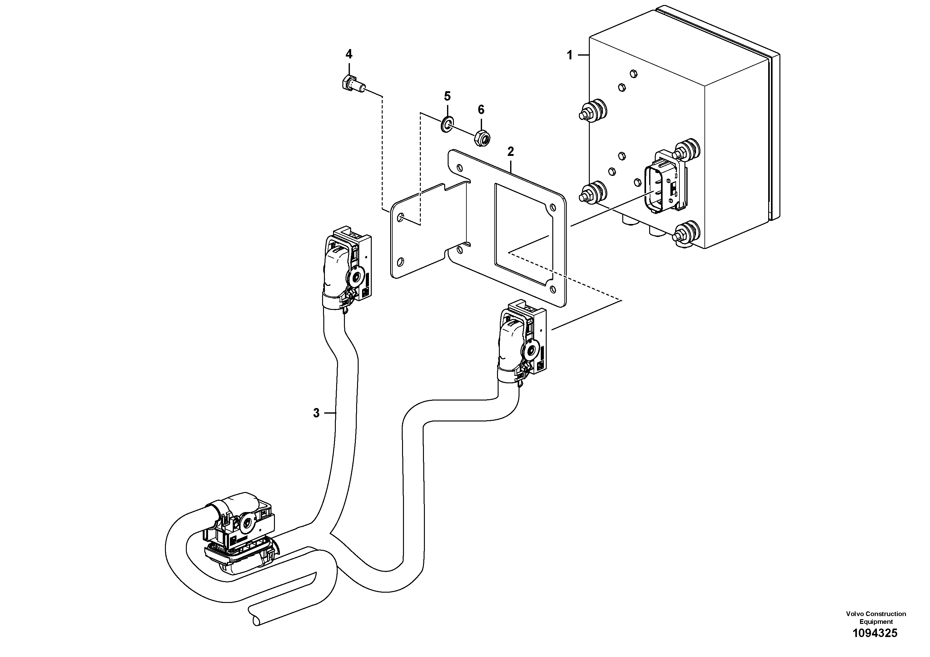 Expanding Screw VOE12830357 VOLVO