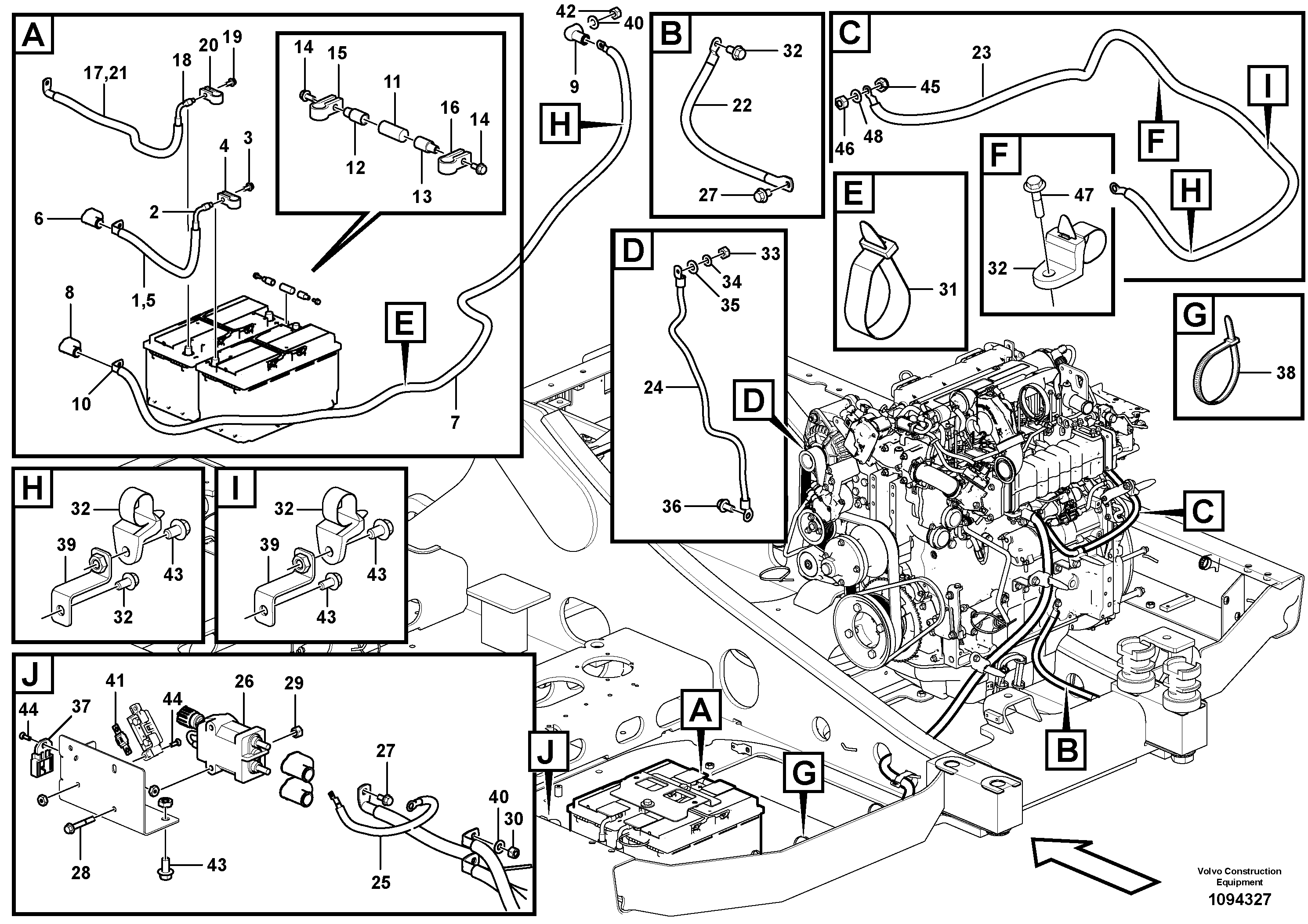 For upper engine part VOE14685891 VOLVO