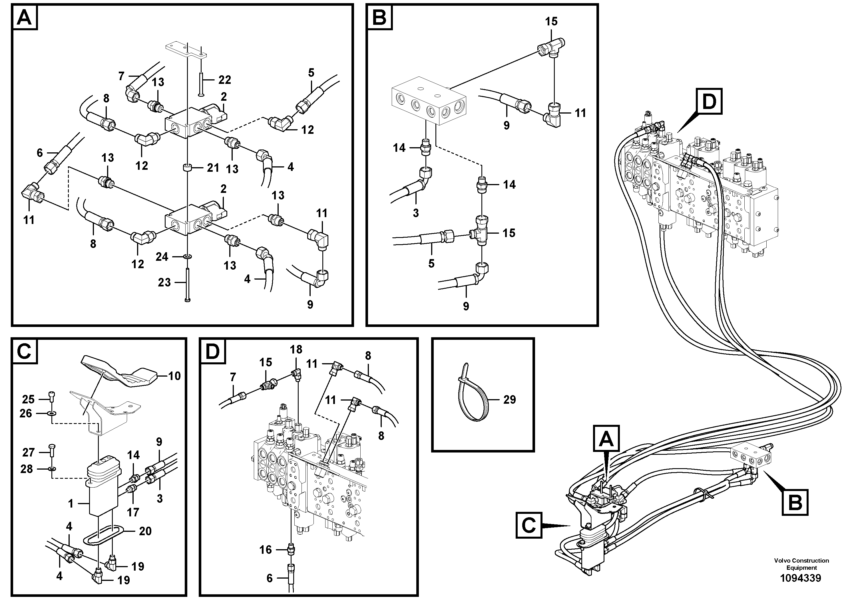 Engine heater VOE60114003 VOLVO