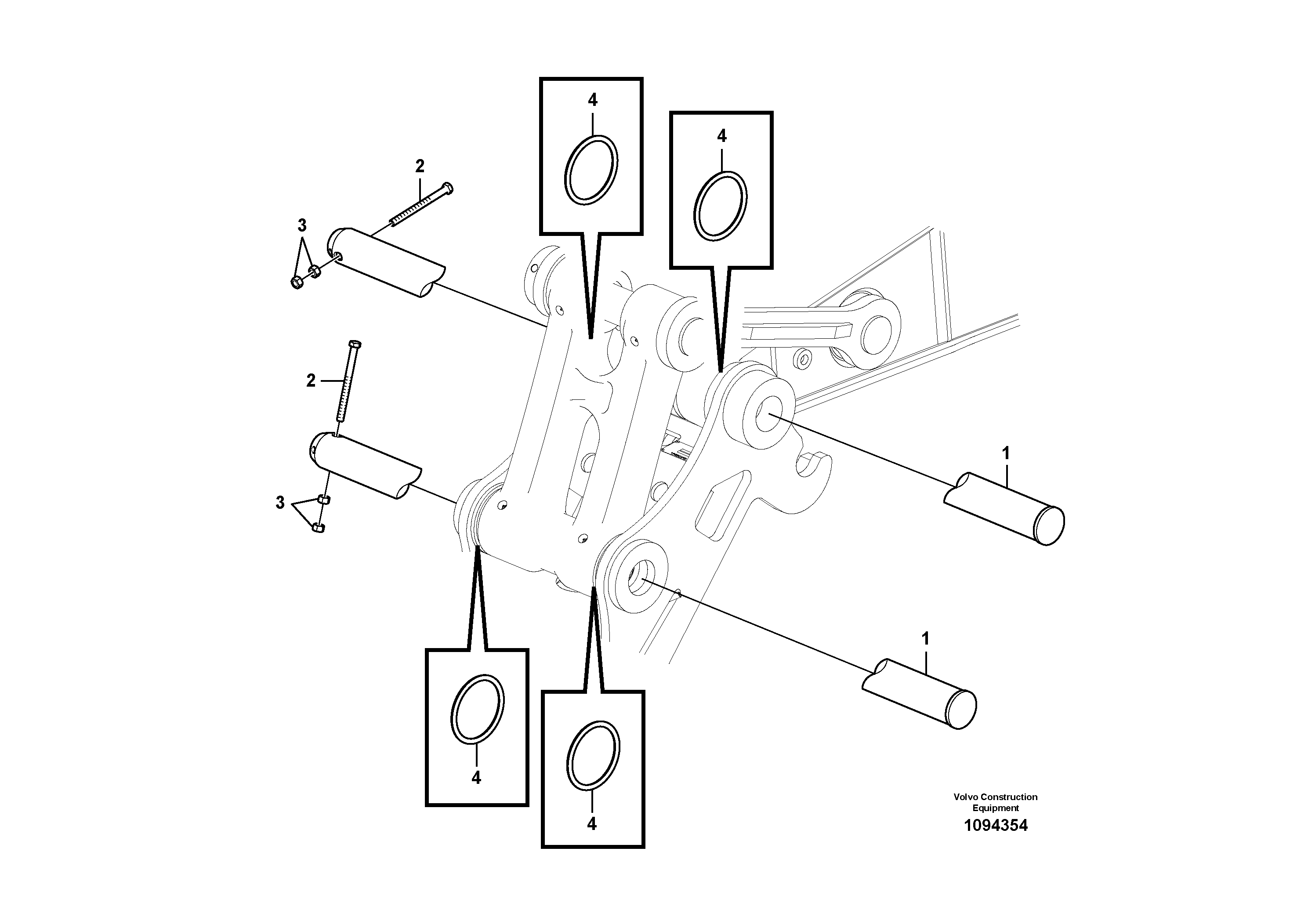 Swg Lk Cylinder VOE14708954 VOLVO