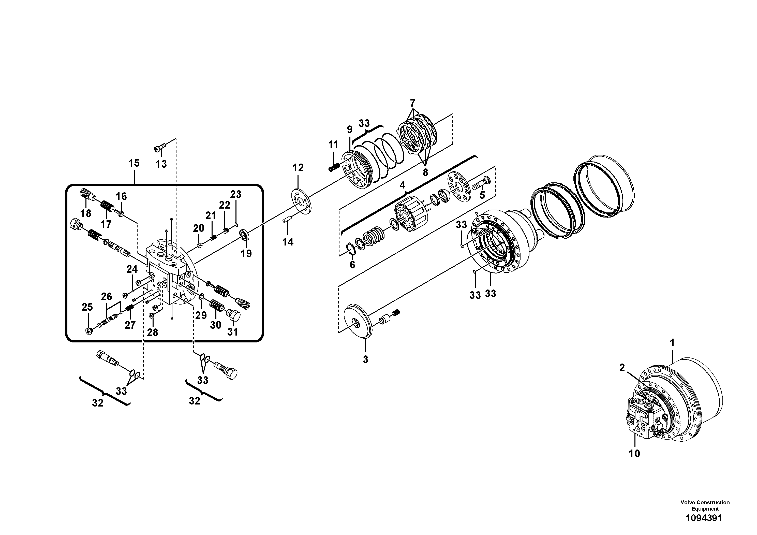 Baggage Strap VOE14729987 VOLVO