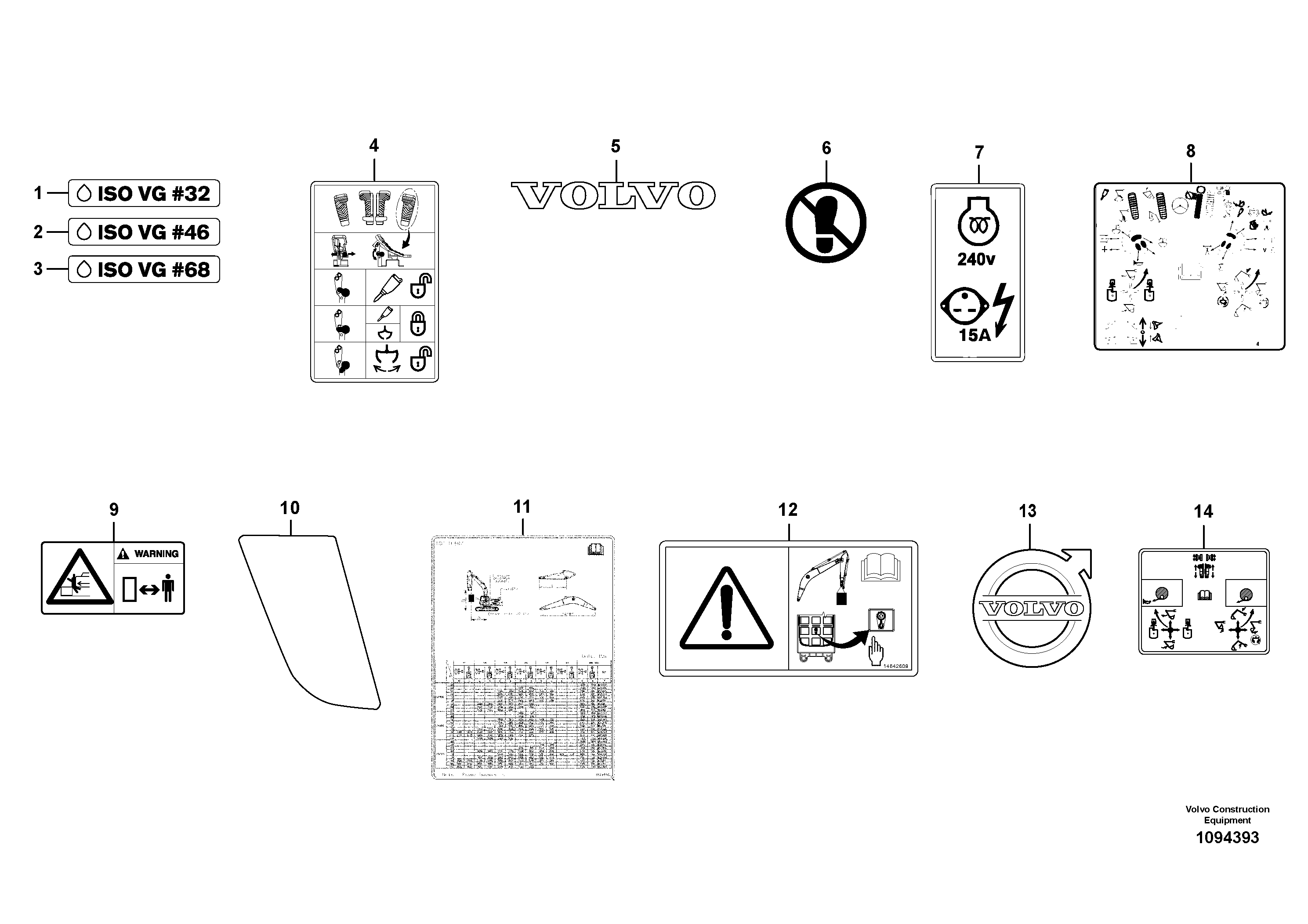 Cylinder Block VOE14733734 VOLVO