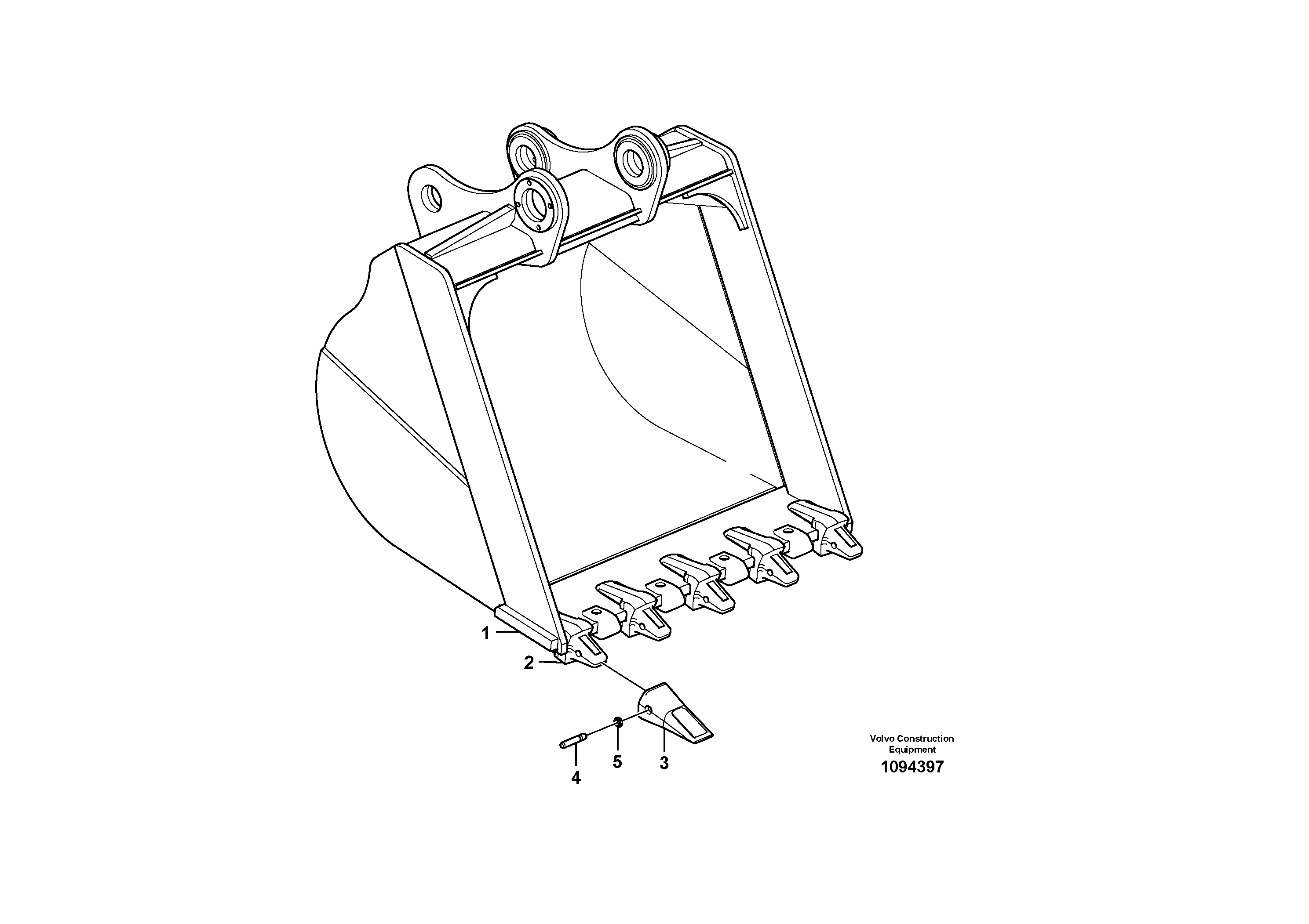 Rec.housing VOE14716253 VOLVO