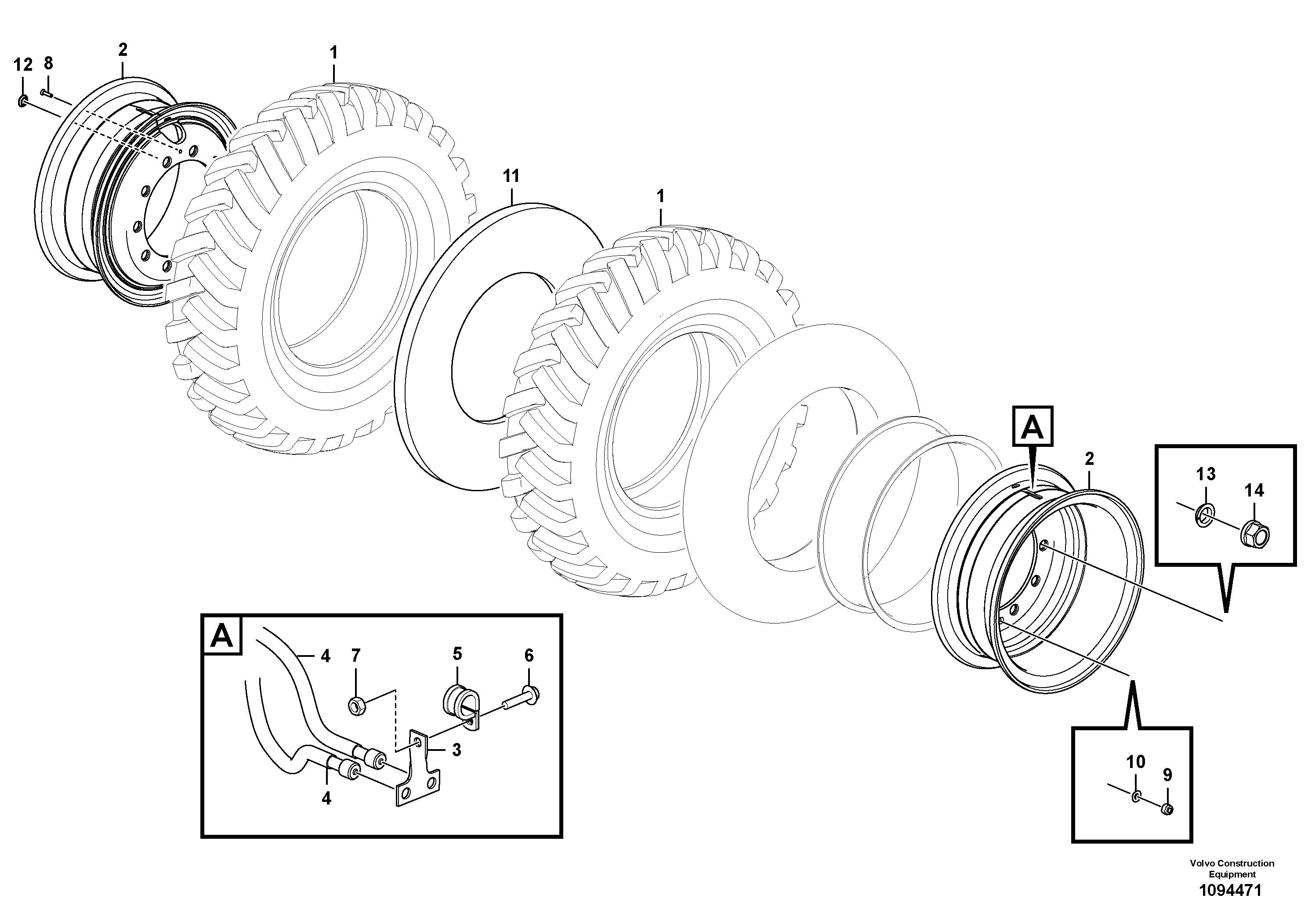 Dynamo VOE14682484 VOLVO