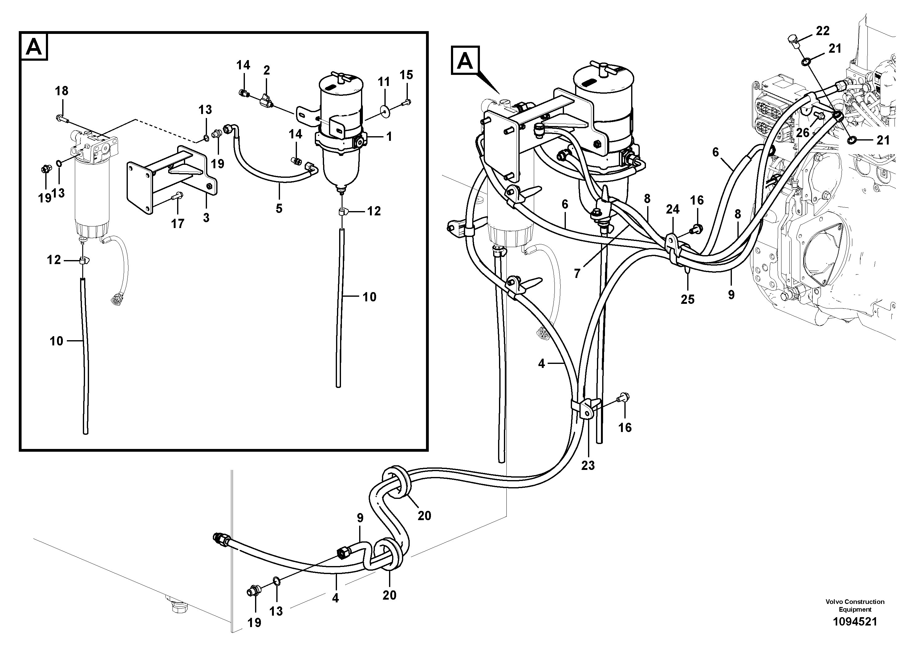 Clutch Spring VOE14647072 VOLVO