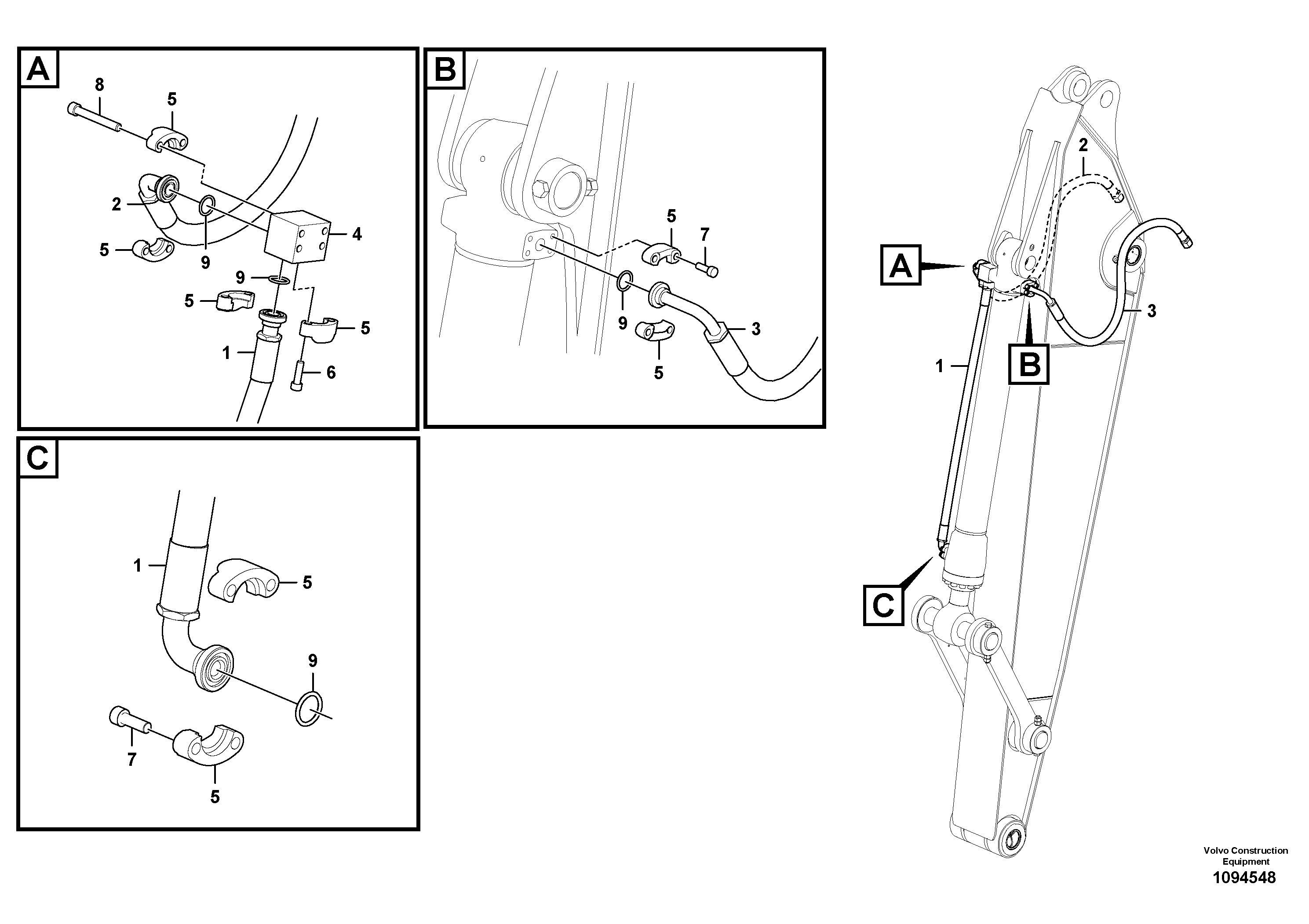 Timing gear casing VOE14728596 VOLVO