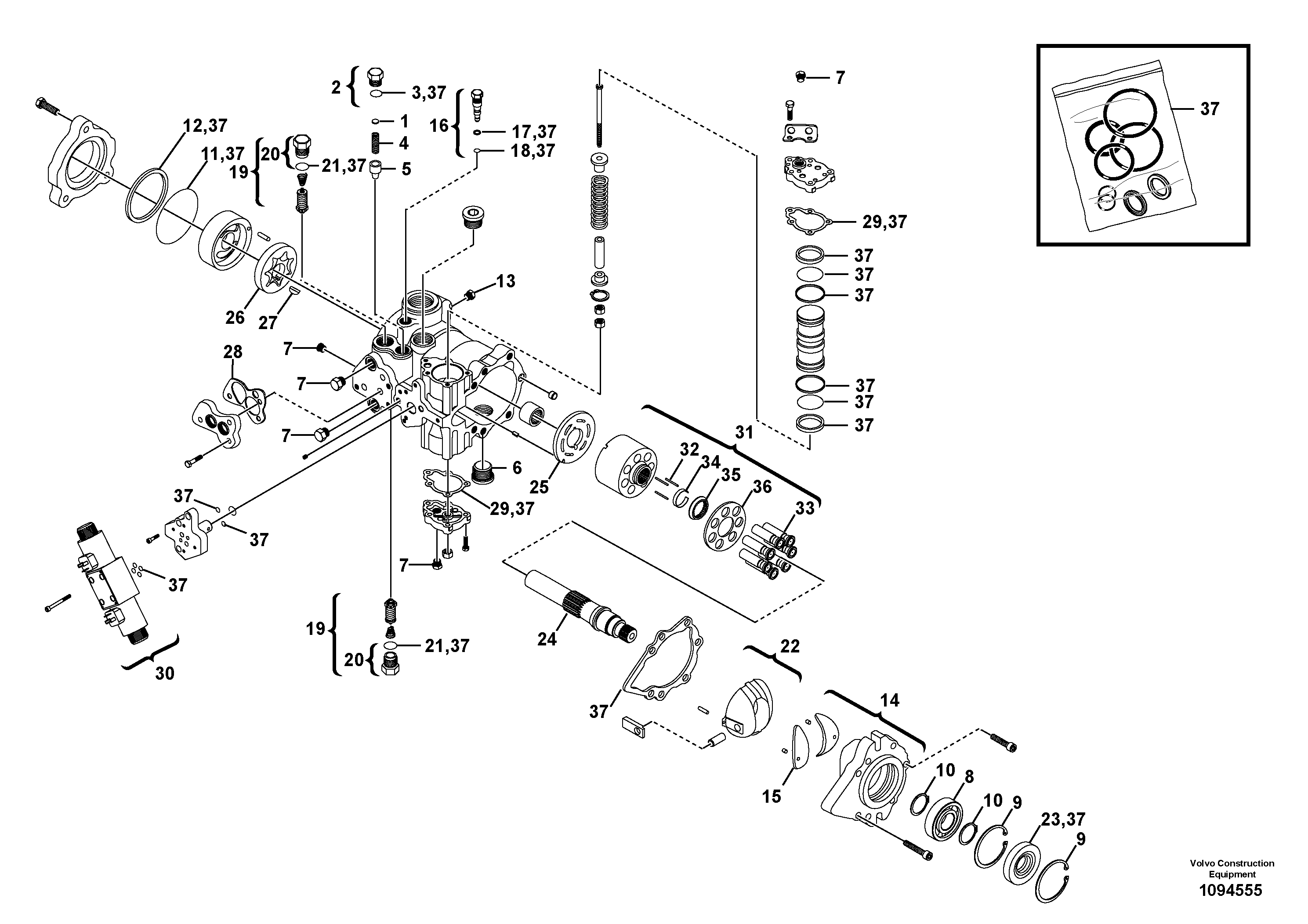Monitor VOE16063897 VOLVO