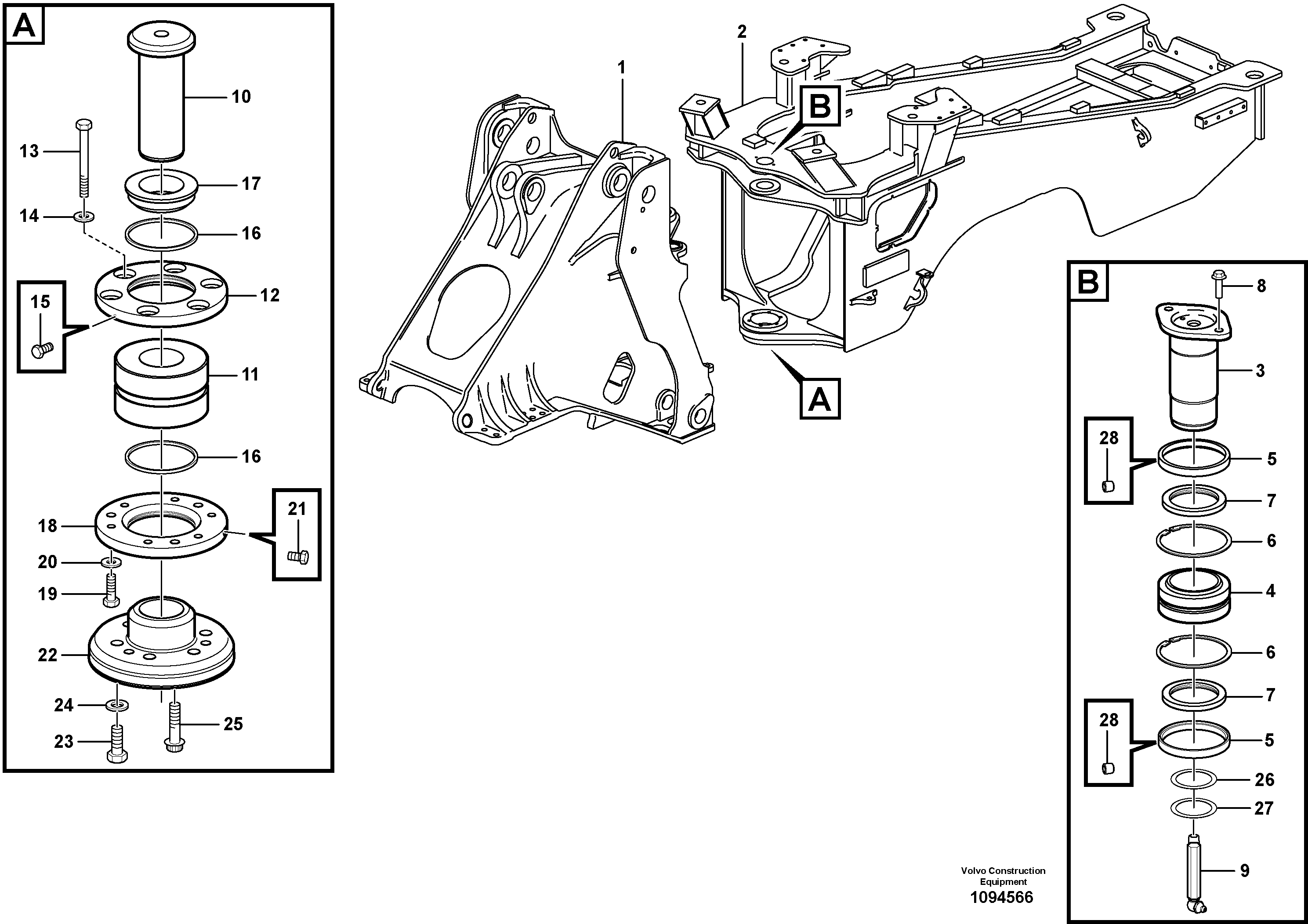 Swg Lk Cylinder VOE16935633 VOLVO