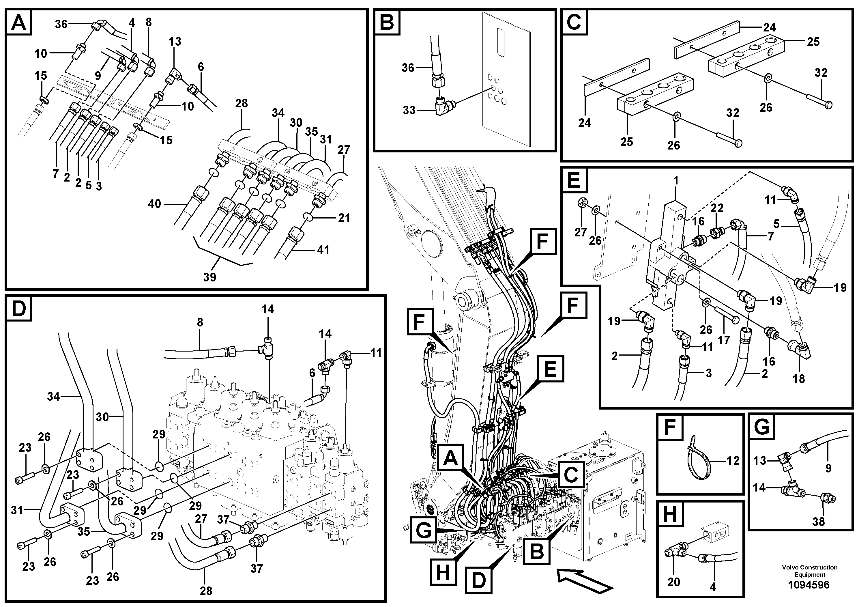 Timing gear casing VOE14728848 VOLVO