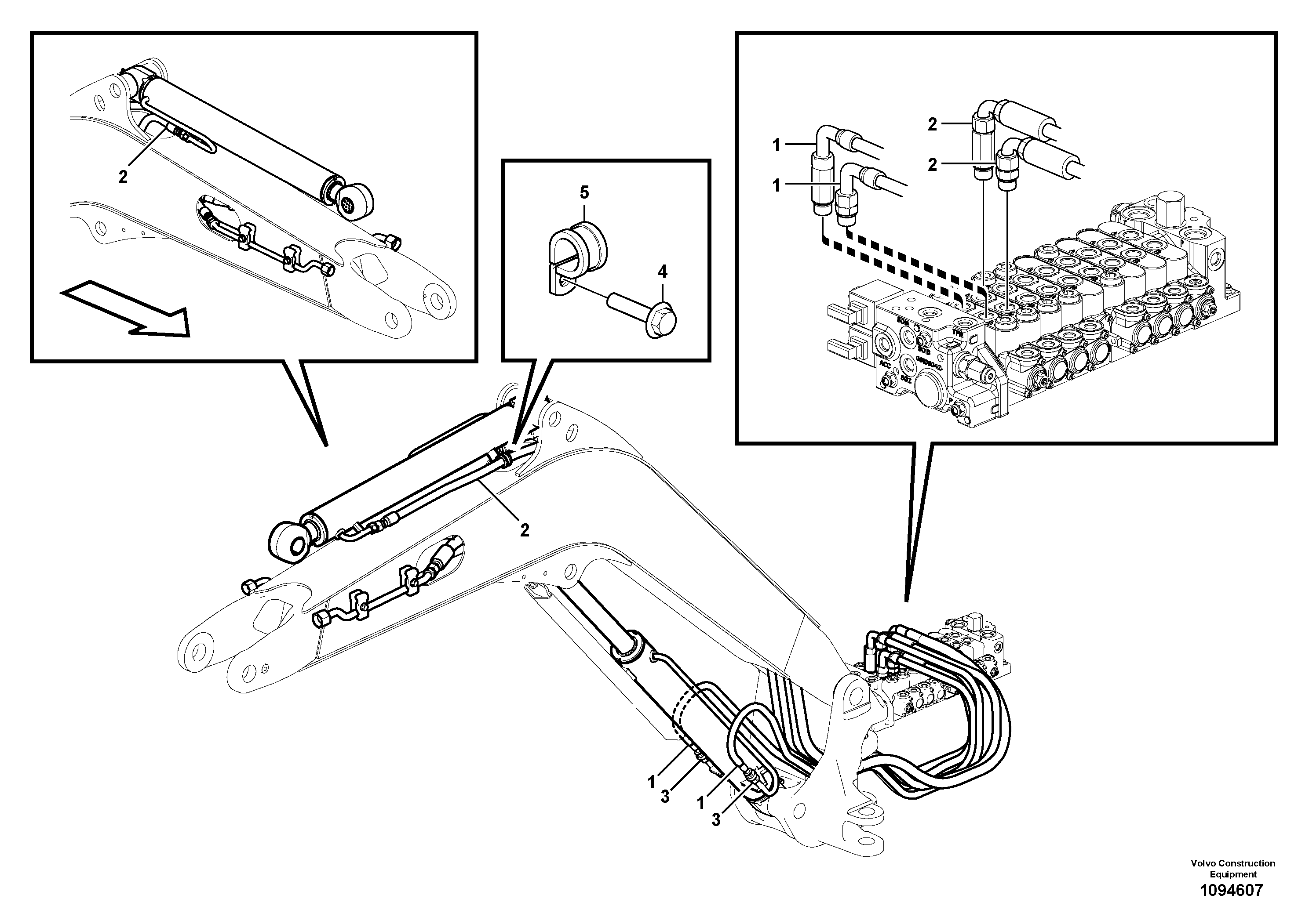 Timing gear casing VOE15801440 VOLVO
