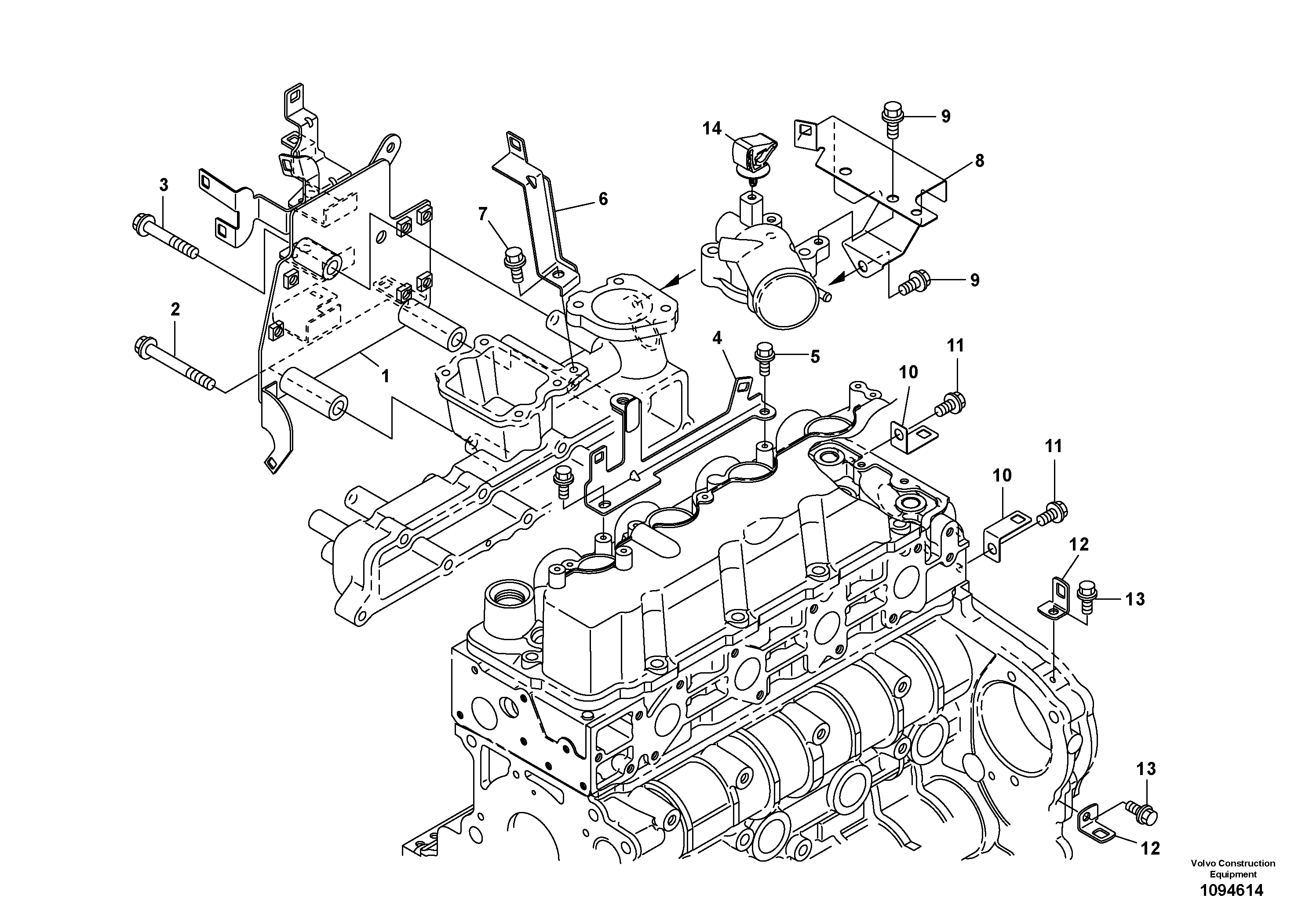 Bolt VOE23490673 VOLVO
