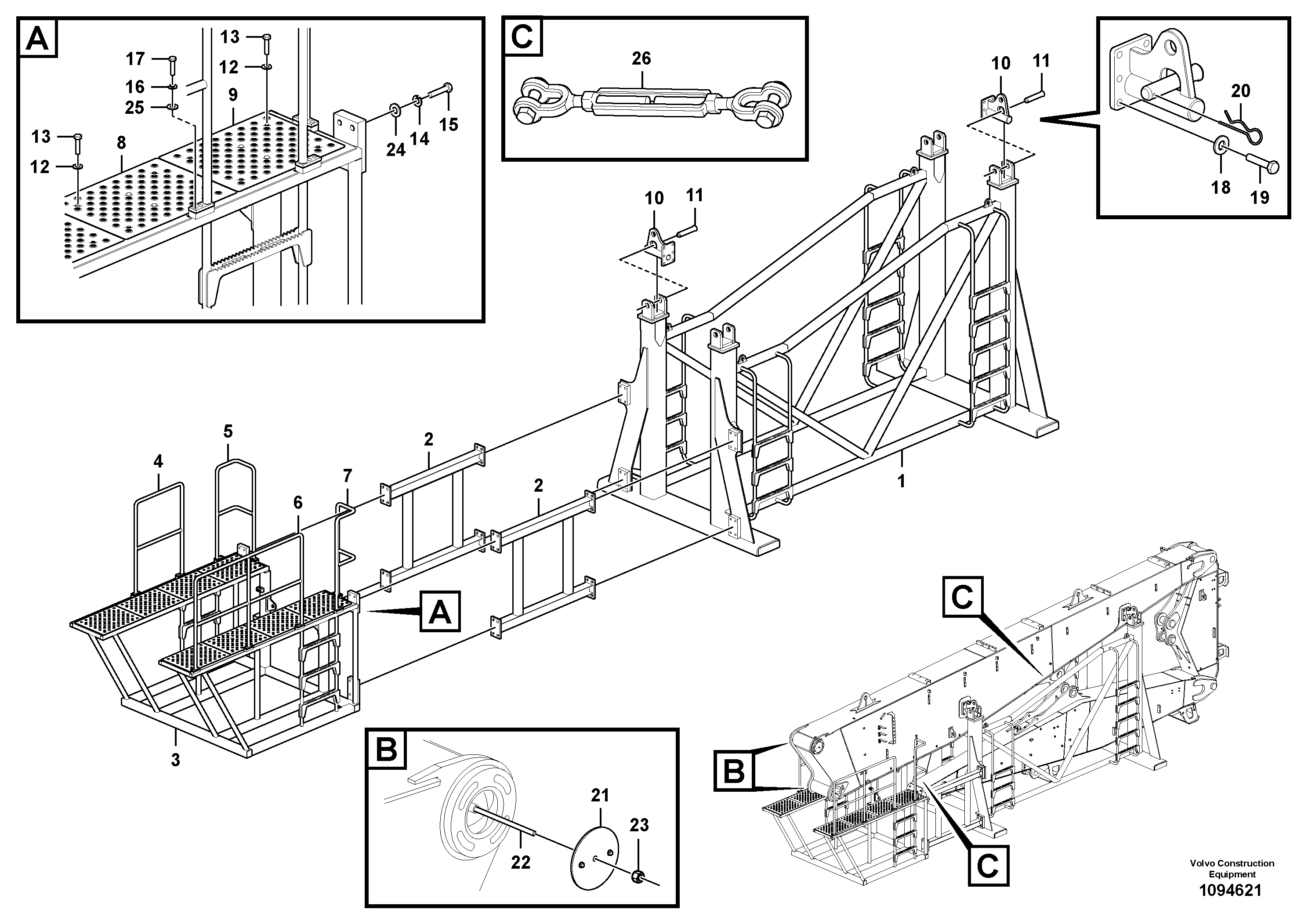Crawler track VOE60113372 VOLVO