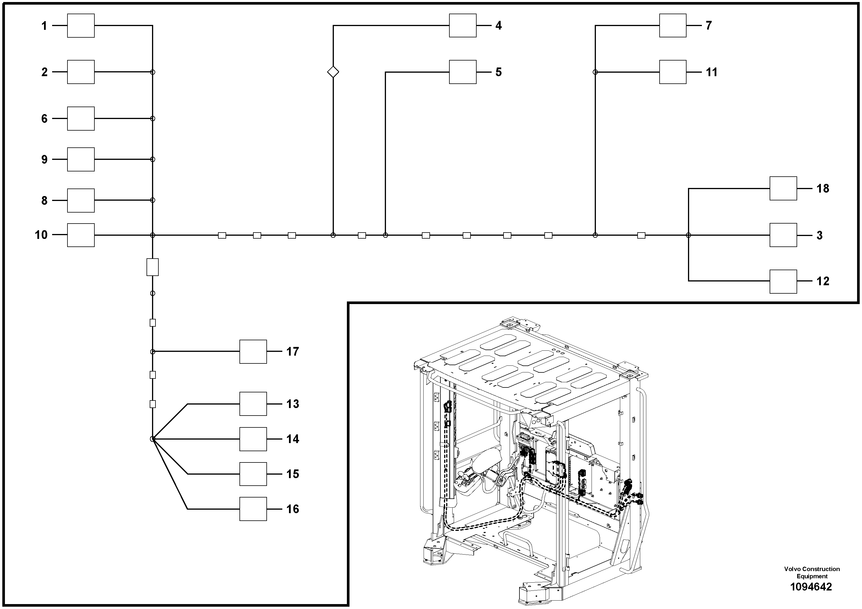 Support Section VOE11170343 VOLVO