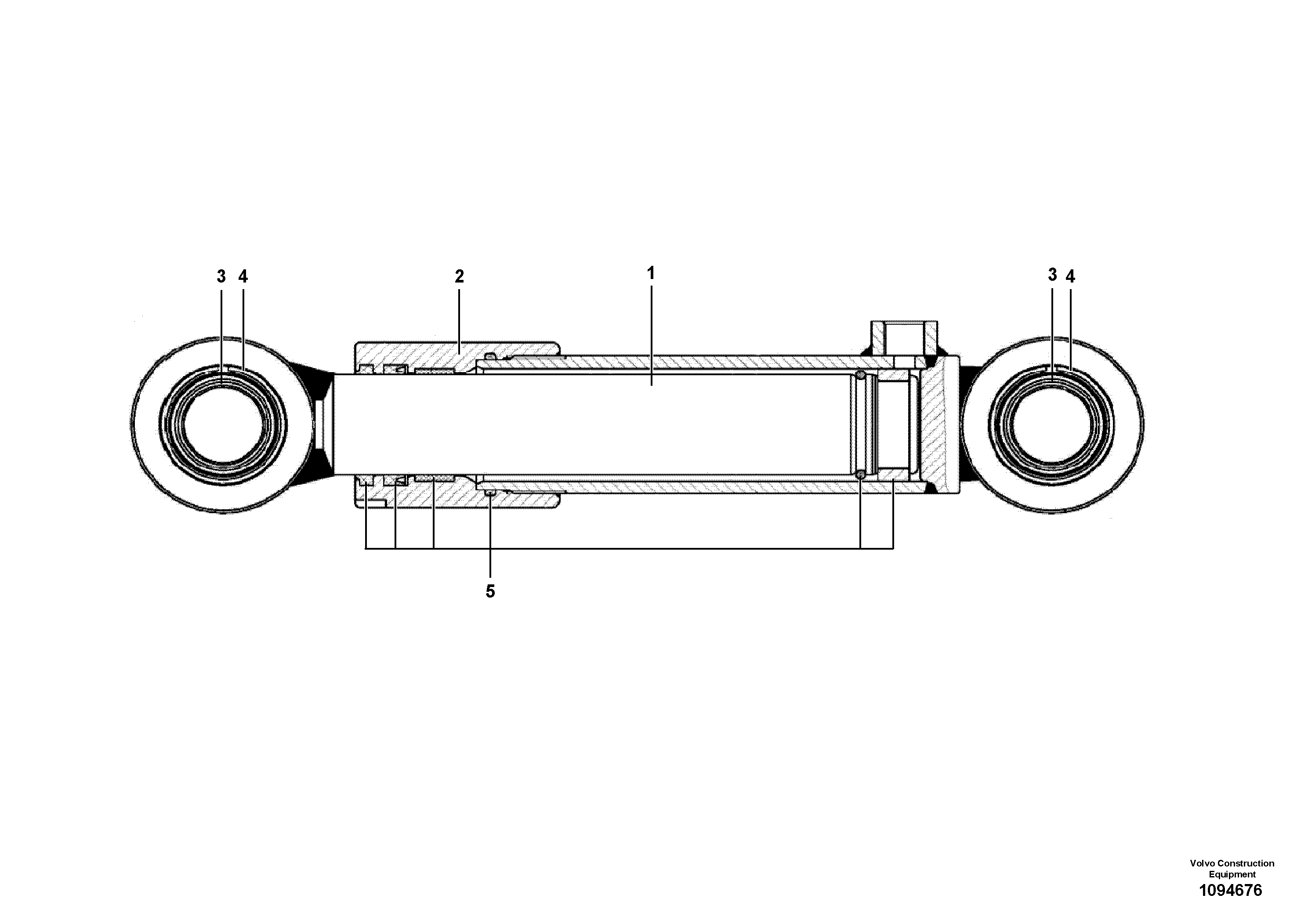 Piston pump VOE16063883 VOLVO