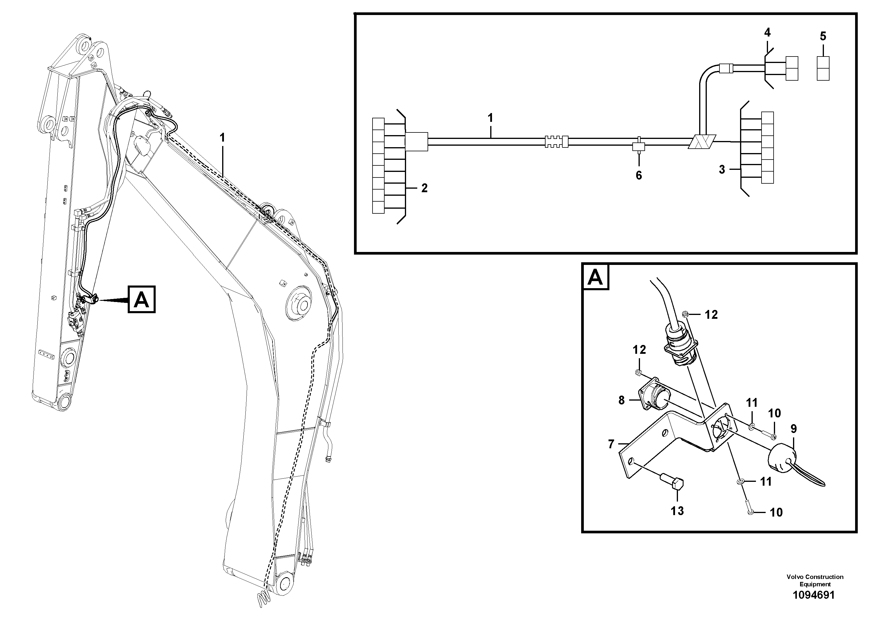 Support Leg VOE14733101 VOLVO