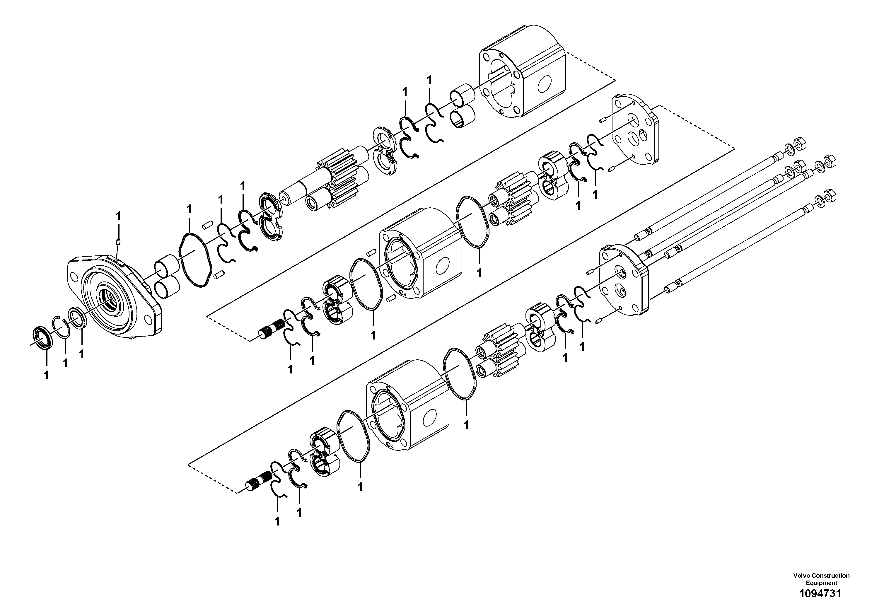 Ключевой жетон VOE17500900 VOLVO