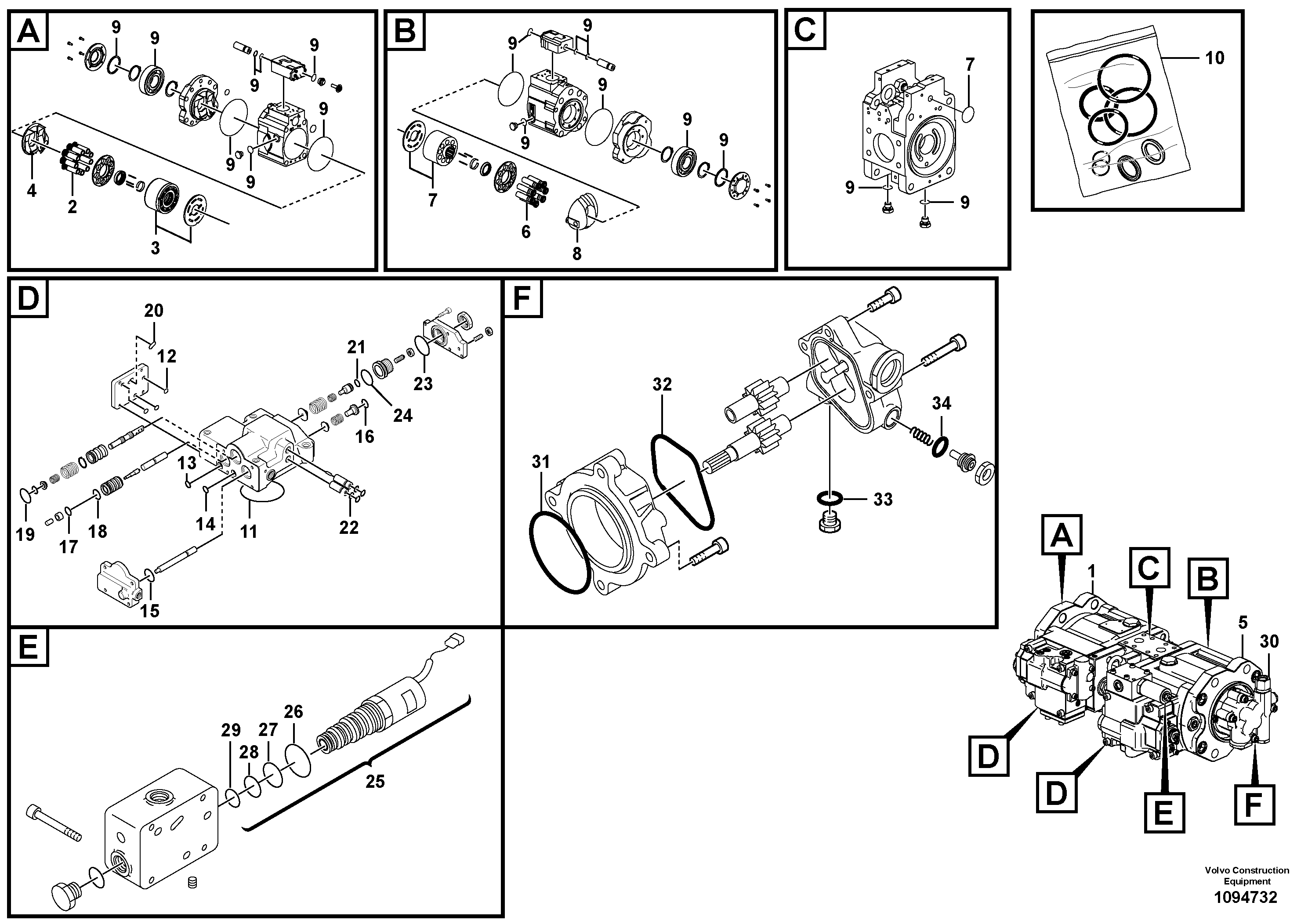 Rec.housing VOE14716211 VOLVO