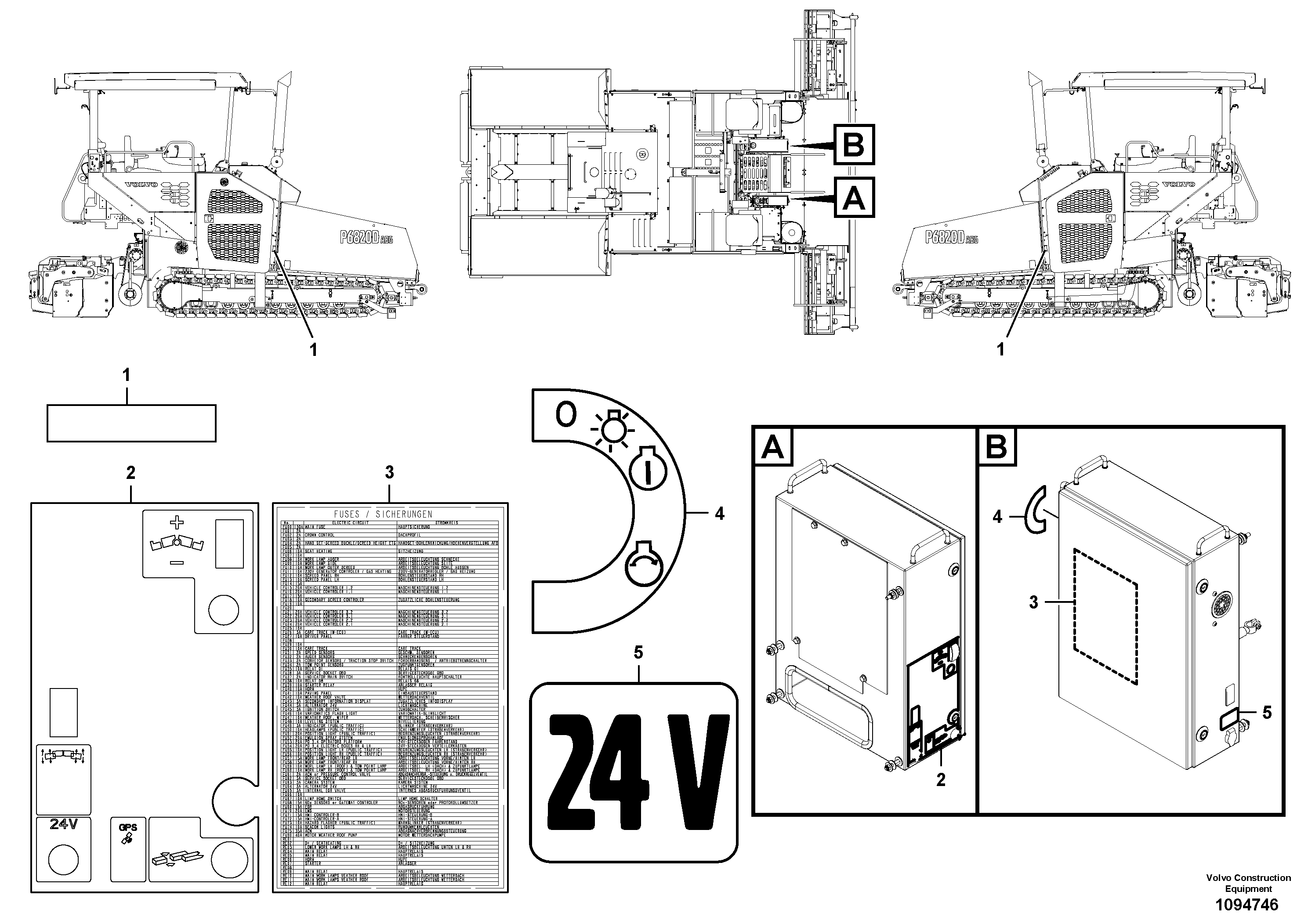 Cylinder Block VOE12837303 VOLVO