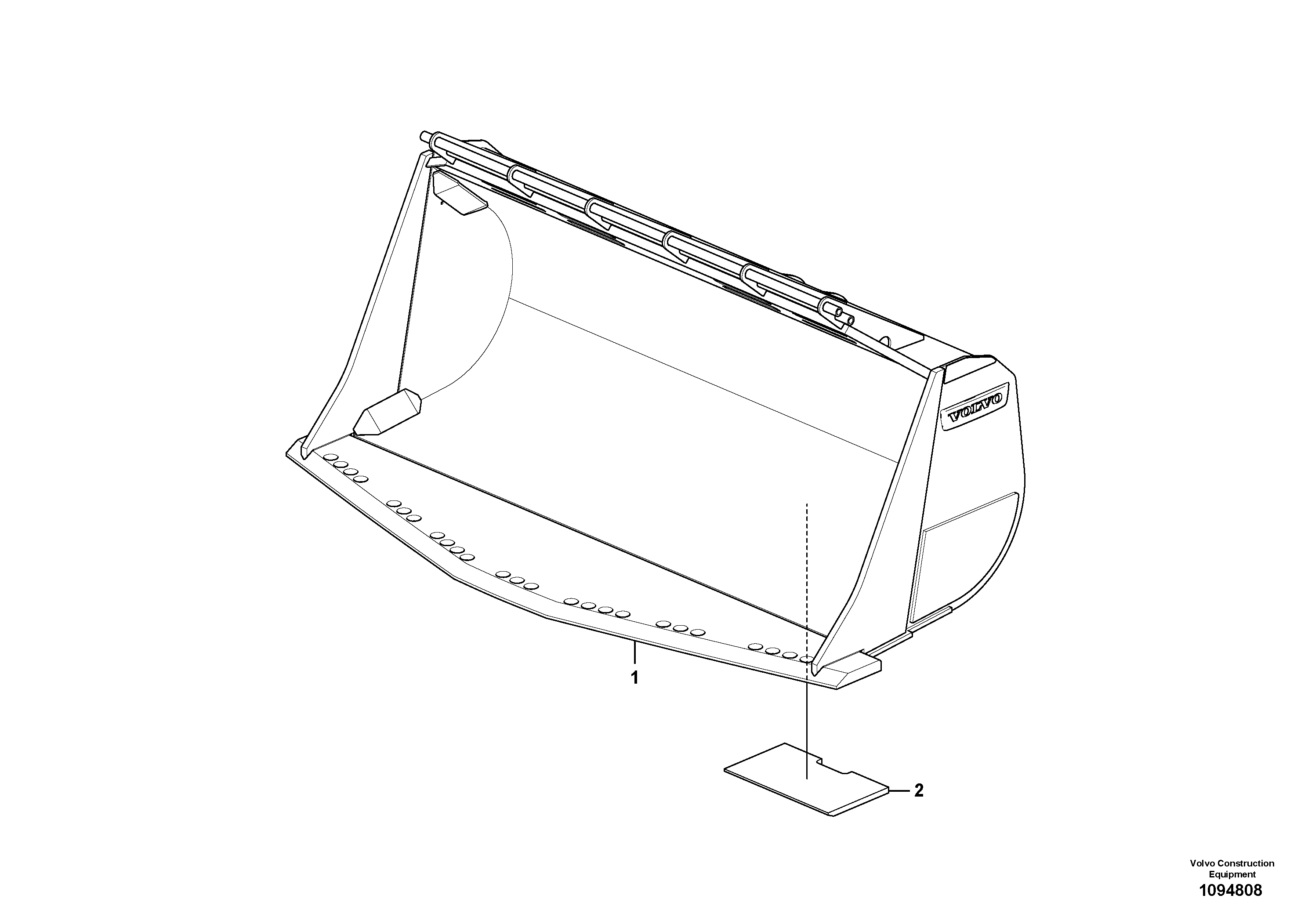 Cutting edge VOE17495200 VOLVO