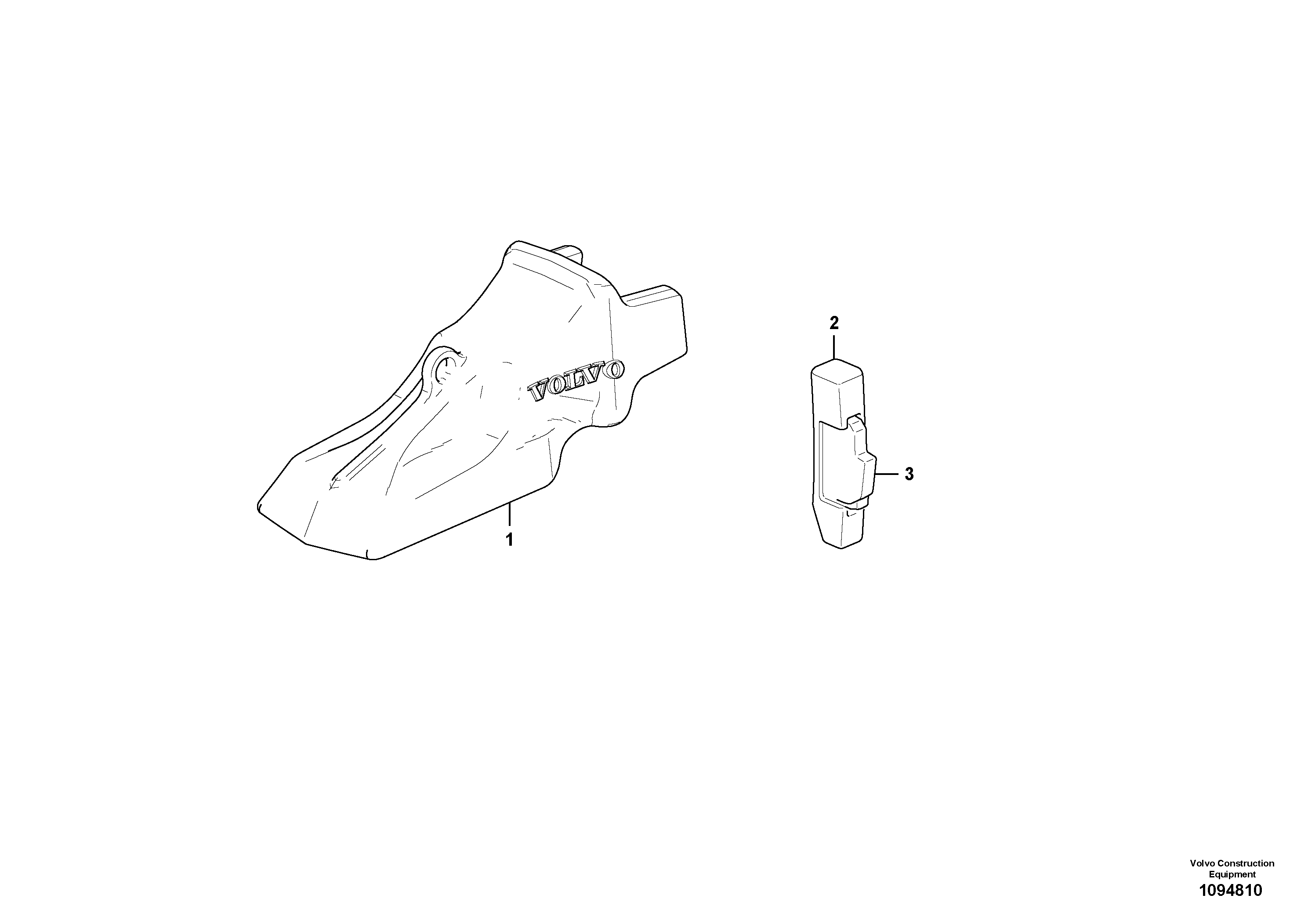 Outrigger valve VOE17214480 VOLVO
