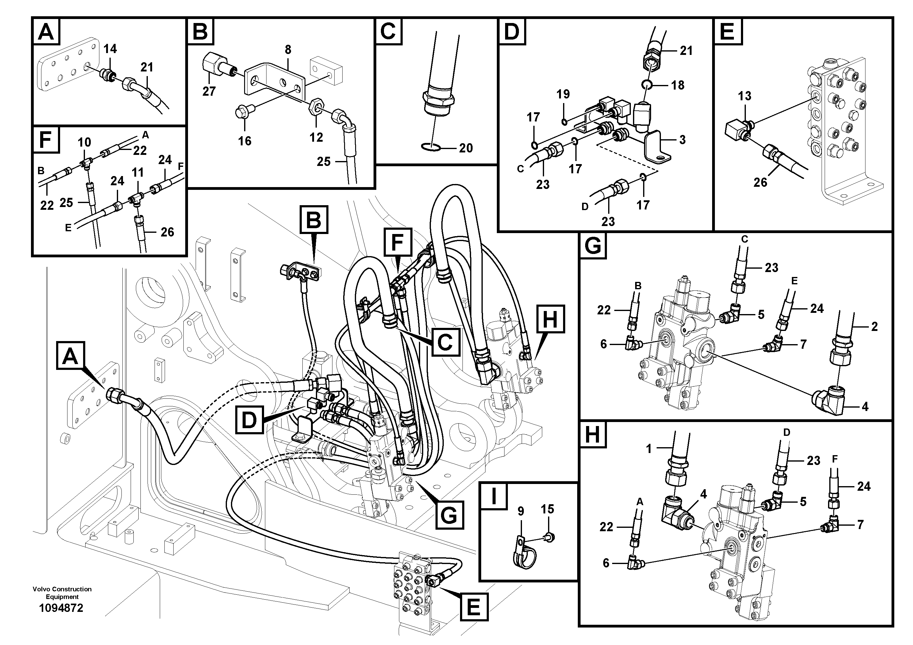 Timing gear casing VOE936372 VOLVO