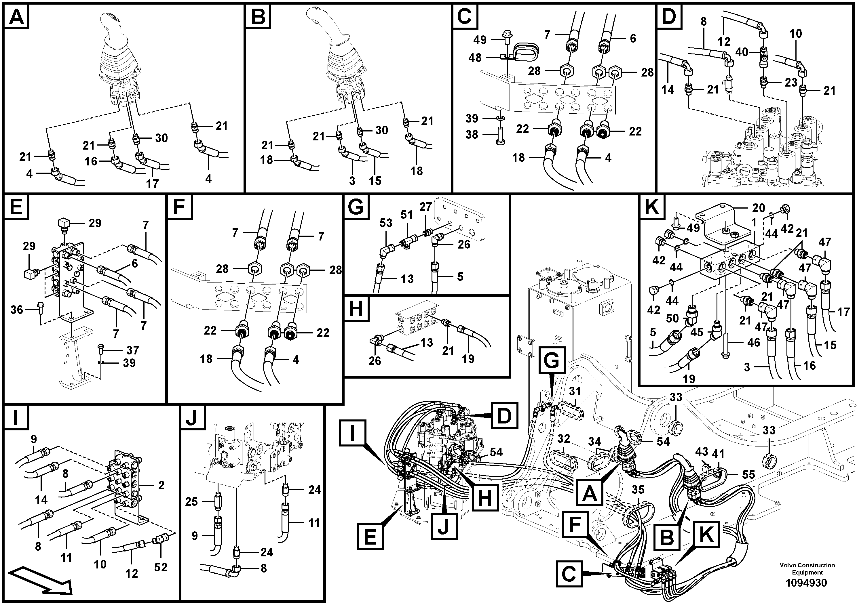 Seat frame VOE14713714 VOLVO