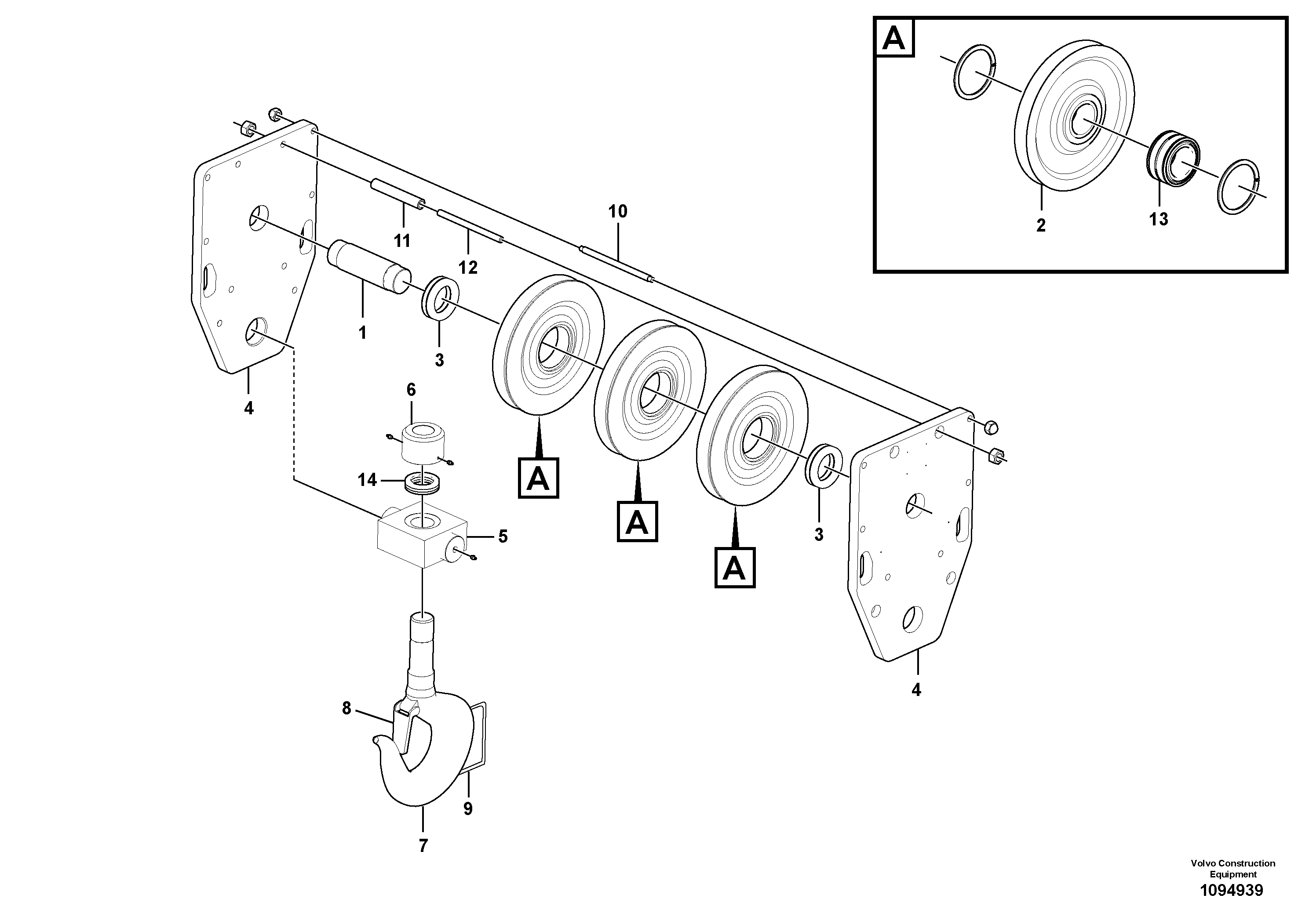 Valve Piston VOE14729969 VOLVO