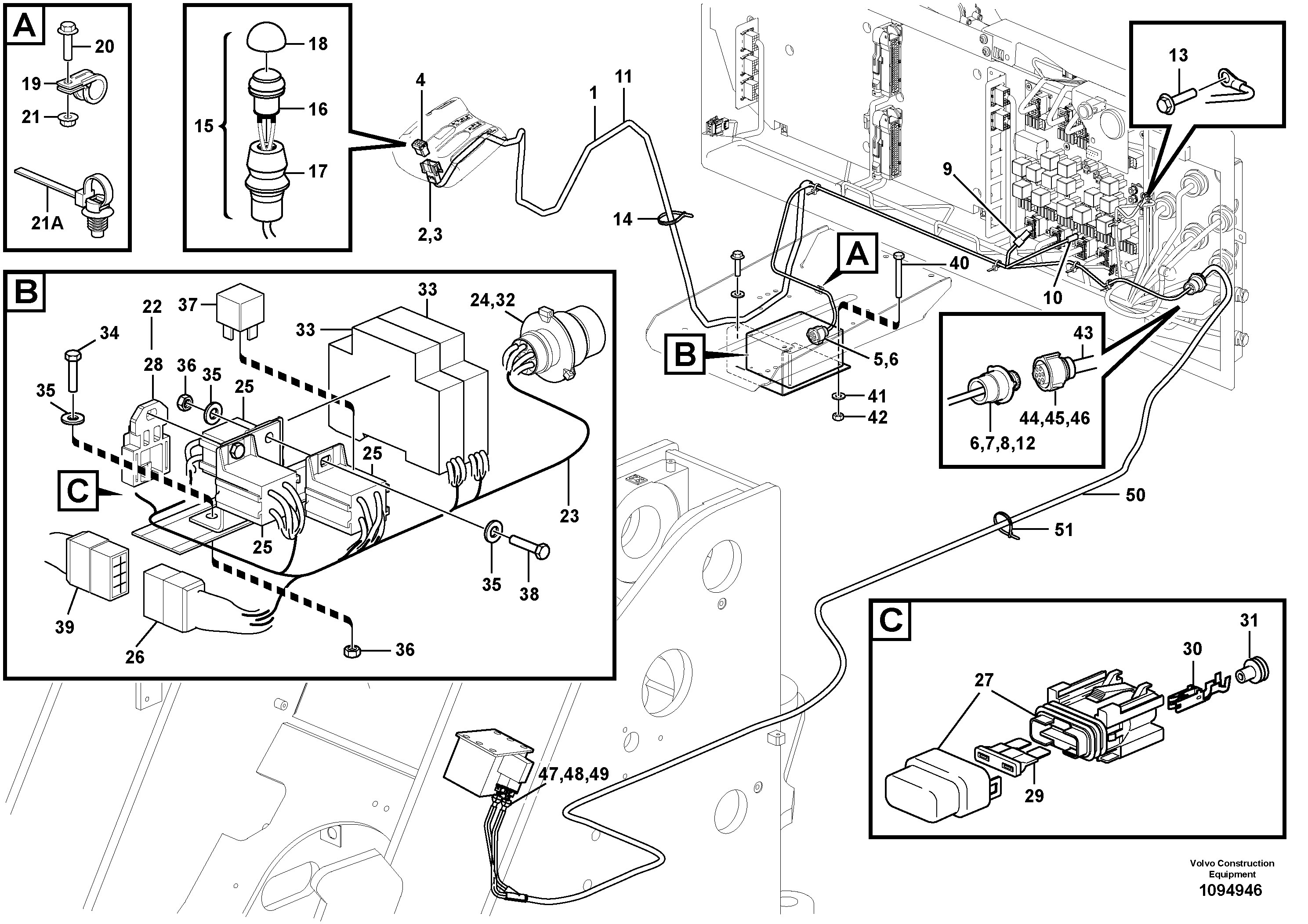 Engine heater VOE994778 VOLVO