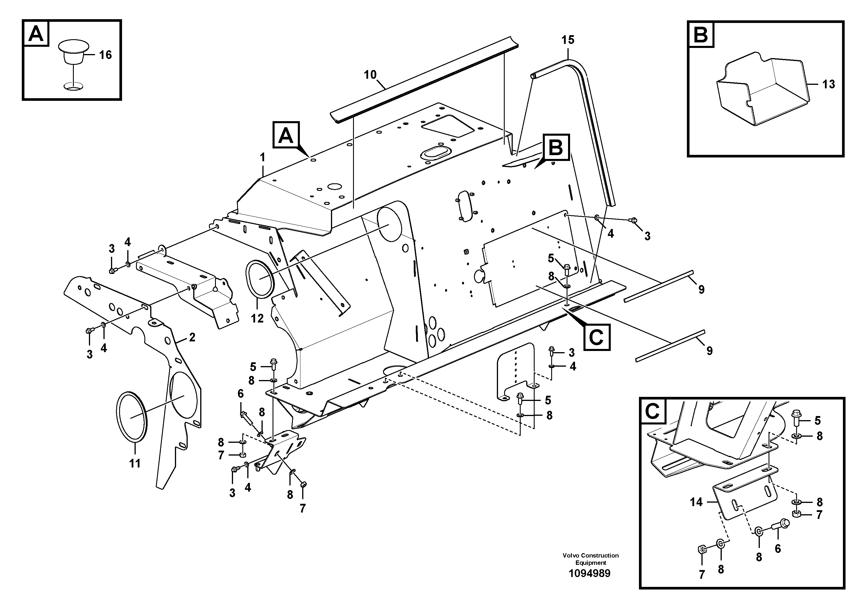 Locking wire VOE15236404 VOLVO