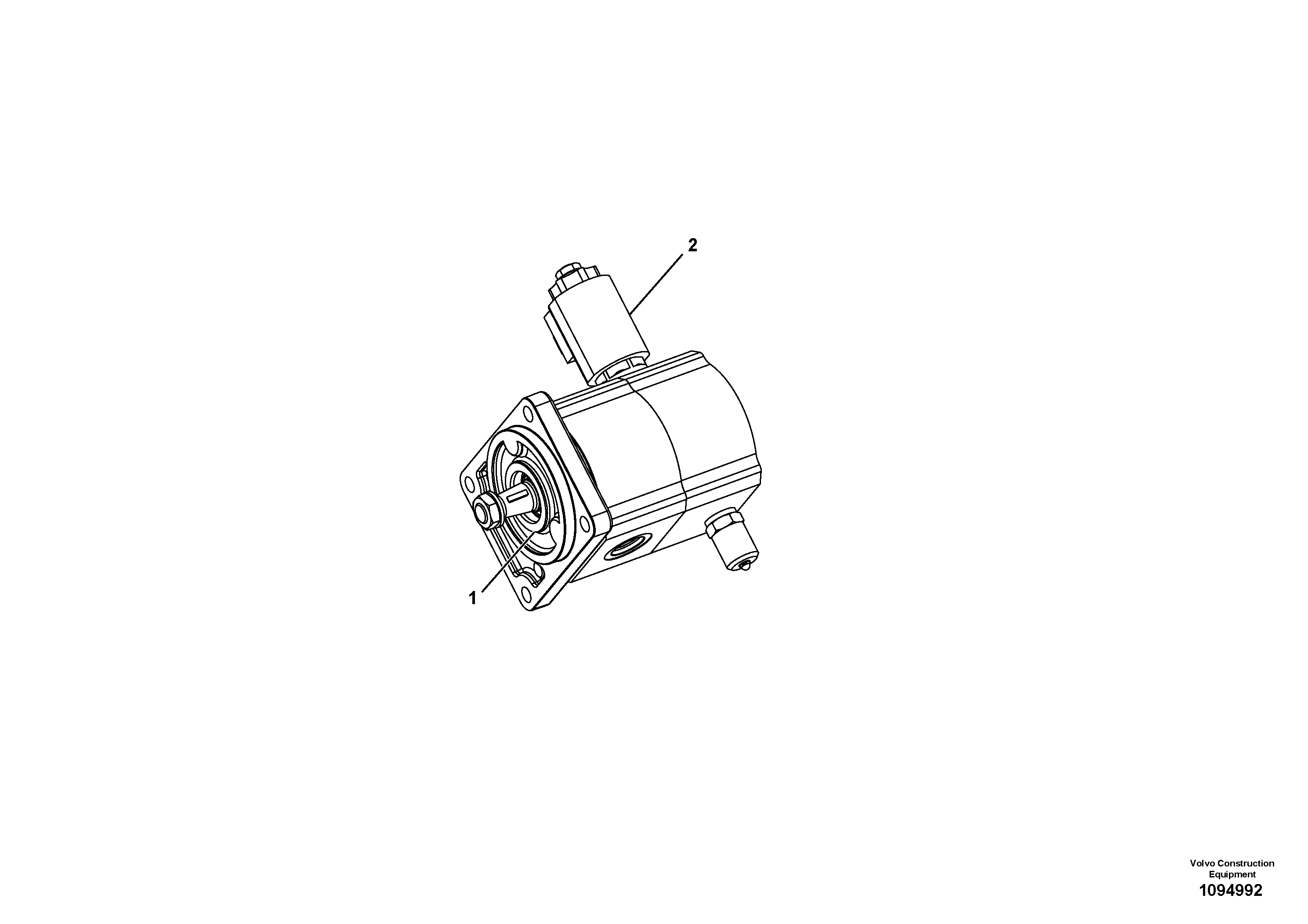 Expansion Tank VOE17444804 VOLVO