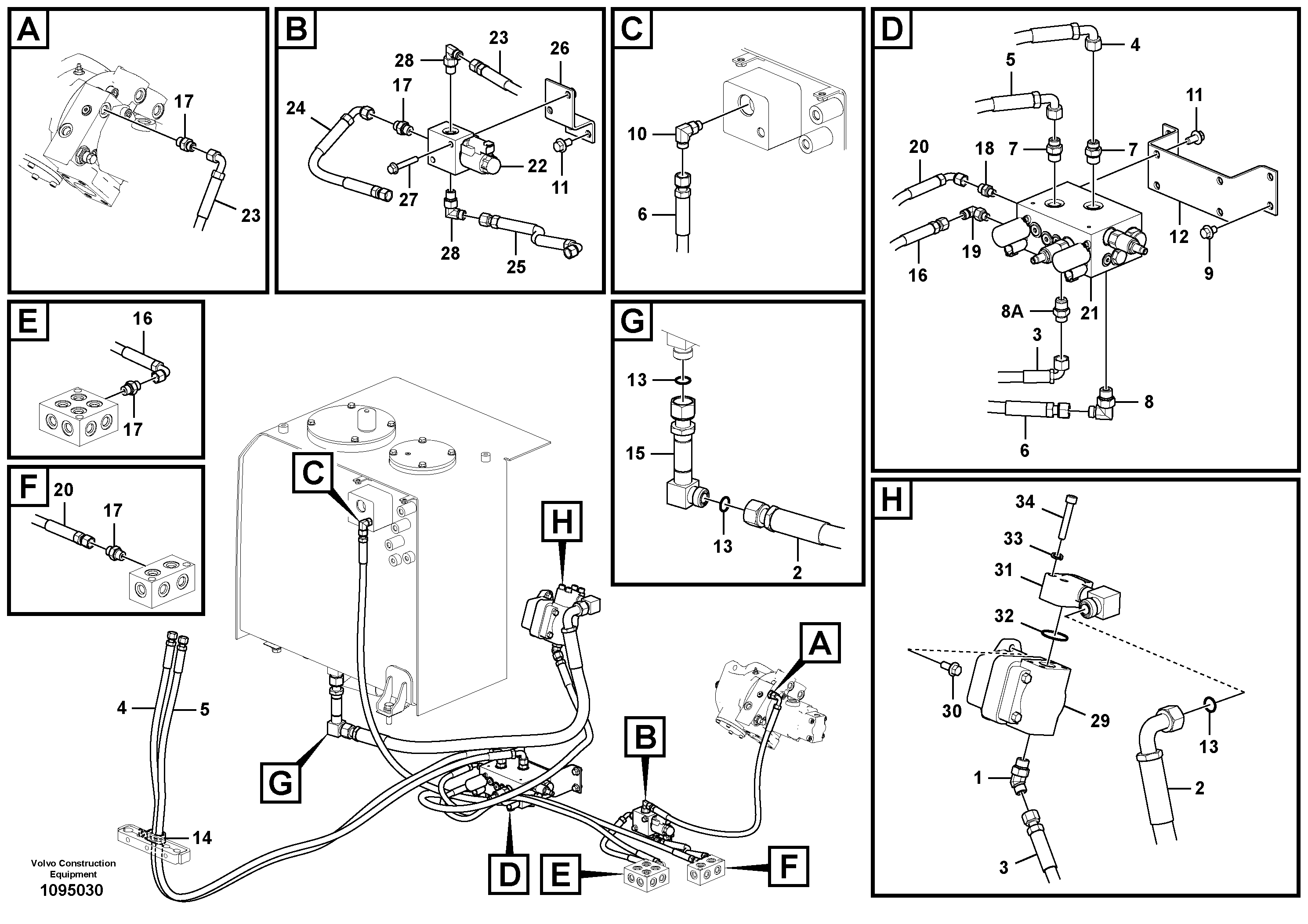Bracket VOE14568571 VOLVO