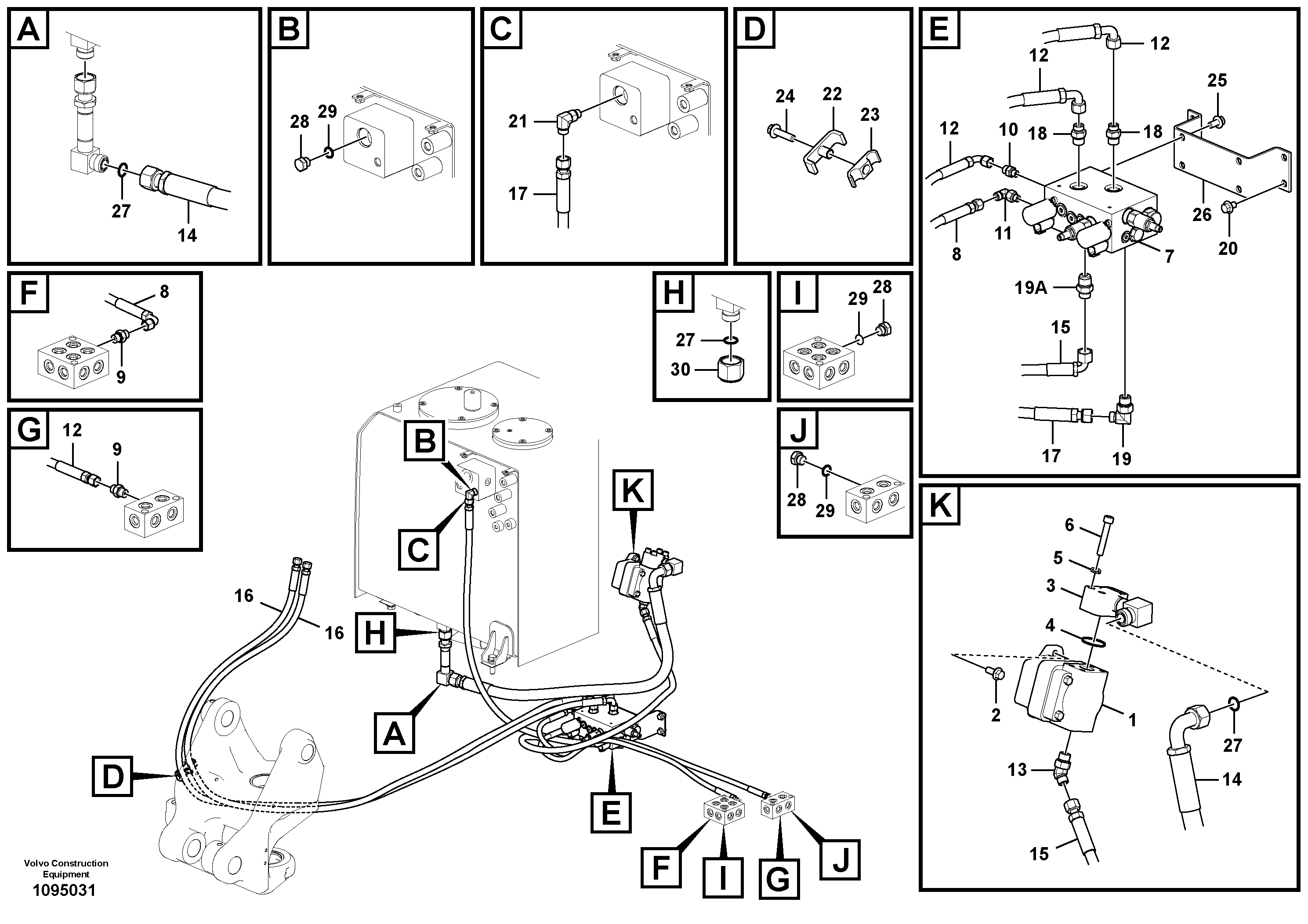 Timing gear casing VOE14882251 VOLVO