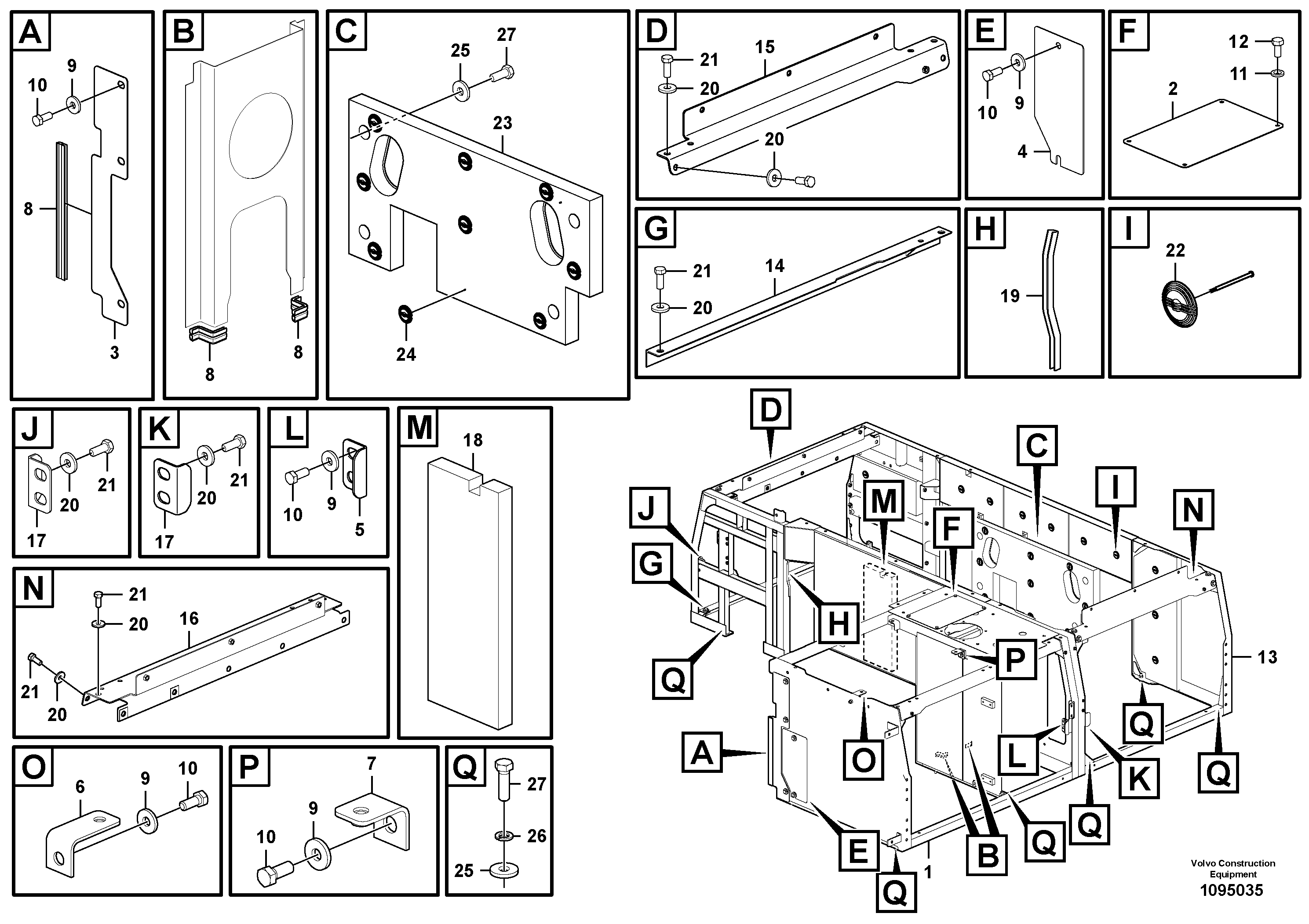 Rec.housing VOE14705385 VOLVO